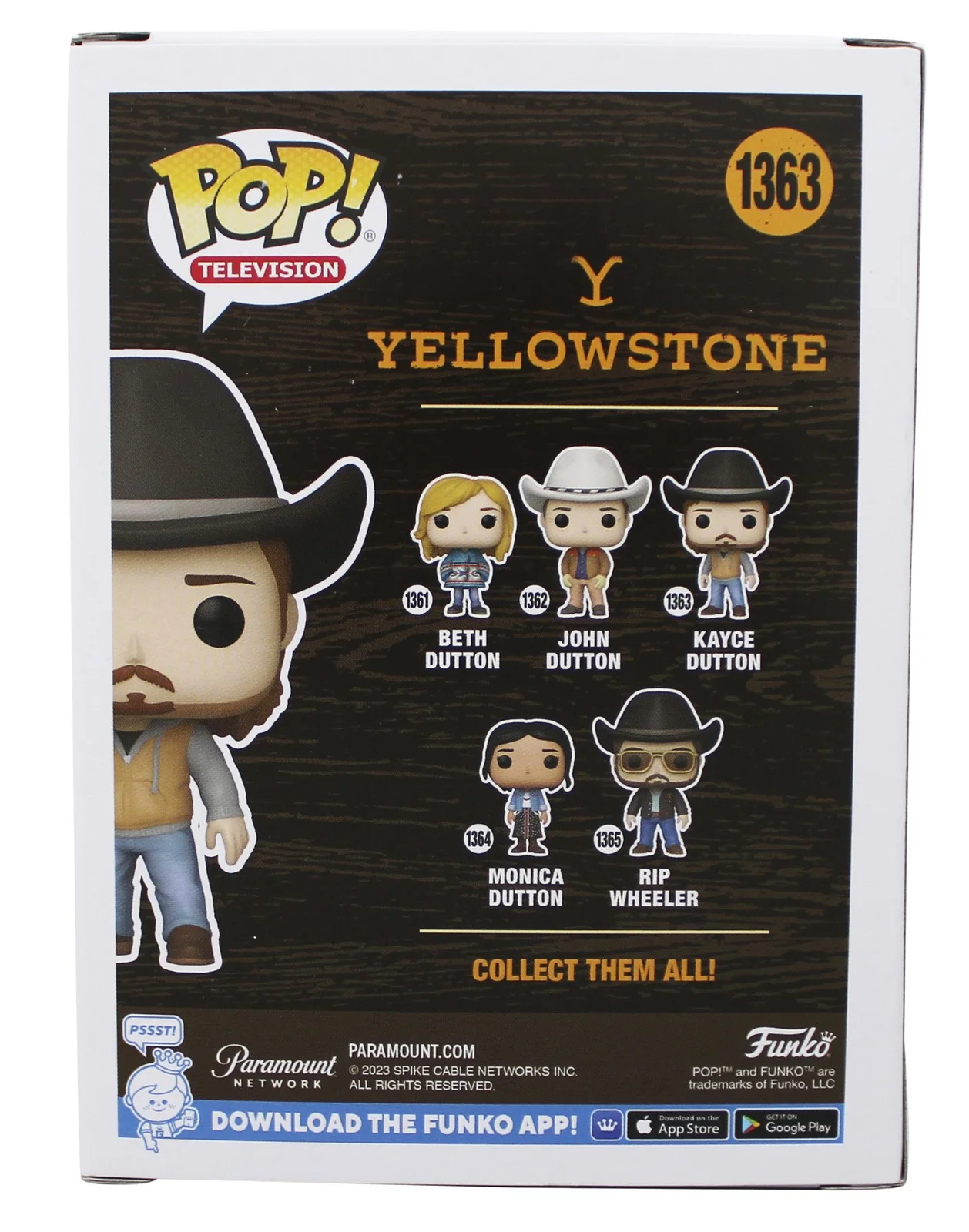Luke Grimes — Luke Grimes Yellowstone Signed Kayce Dutton #1363 Funko Pop Figure JSA #CA36604, изображение 4