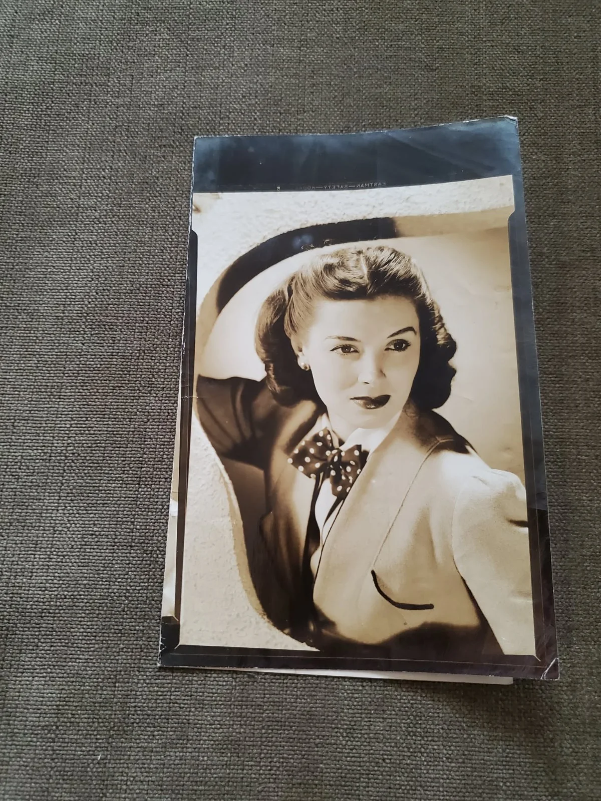 Rare Photo Still 8x10 Double Vintage Actress Ingrid Bergman ? Celebrity B/W, изображение 5