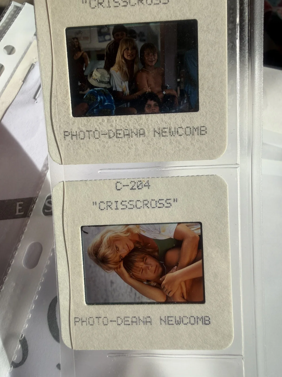 RARE Goldie Hawn “Crisscross” 1991 Press Kit With Photos and slides, изображение 4