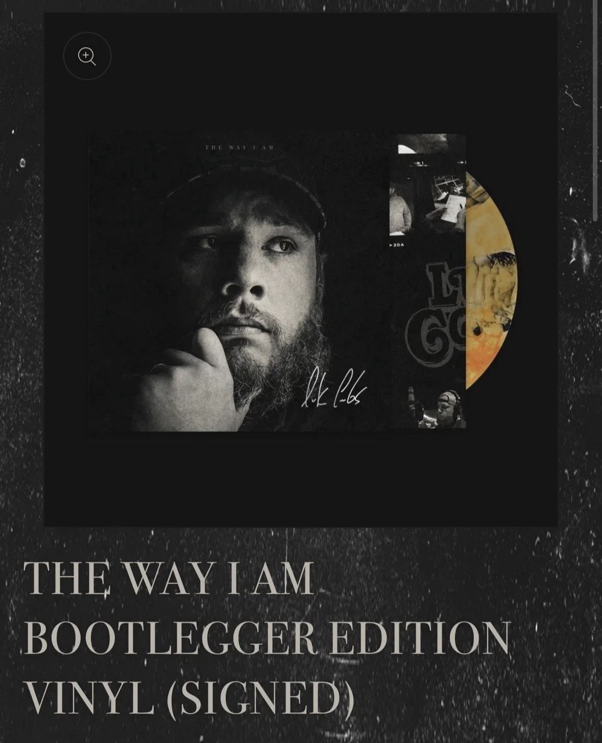 Luke Combs The Way I Am Bootlegger Edition Vinyl LP Signed Cover SOLD OUT, image 4