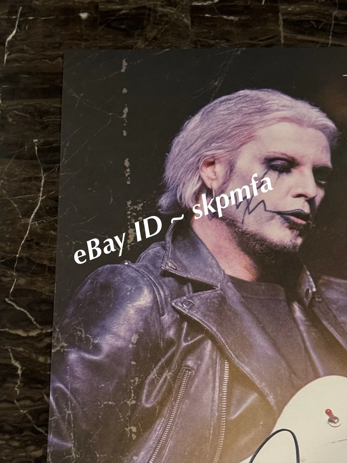 JOHN 5 ~ Signed Poster 💯 AUTHENTIC Tour 2025 Motley Crue Zombie Manson 18x24, image 2
