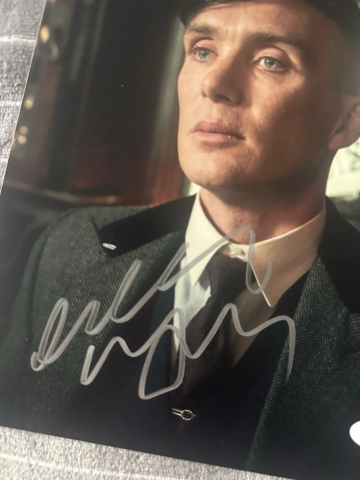 cillian murphy — Cillian Murphy Signed Autographed Peaky Blinders Tommy Shelby 8 X 10 JSA COA, изображение 2