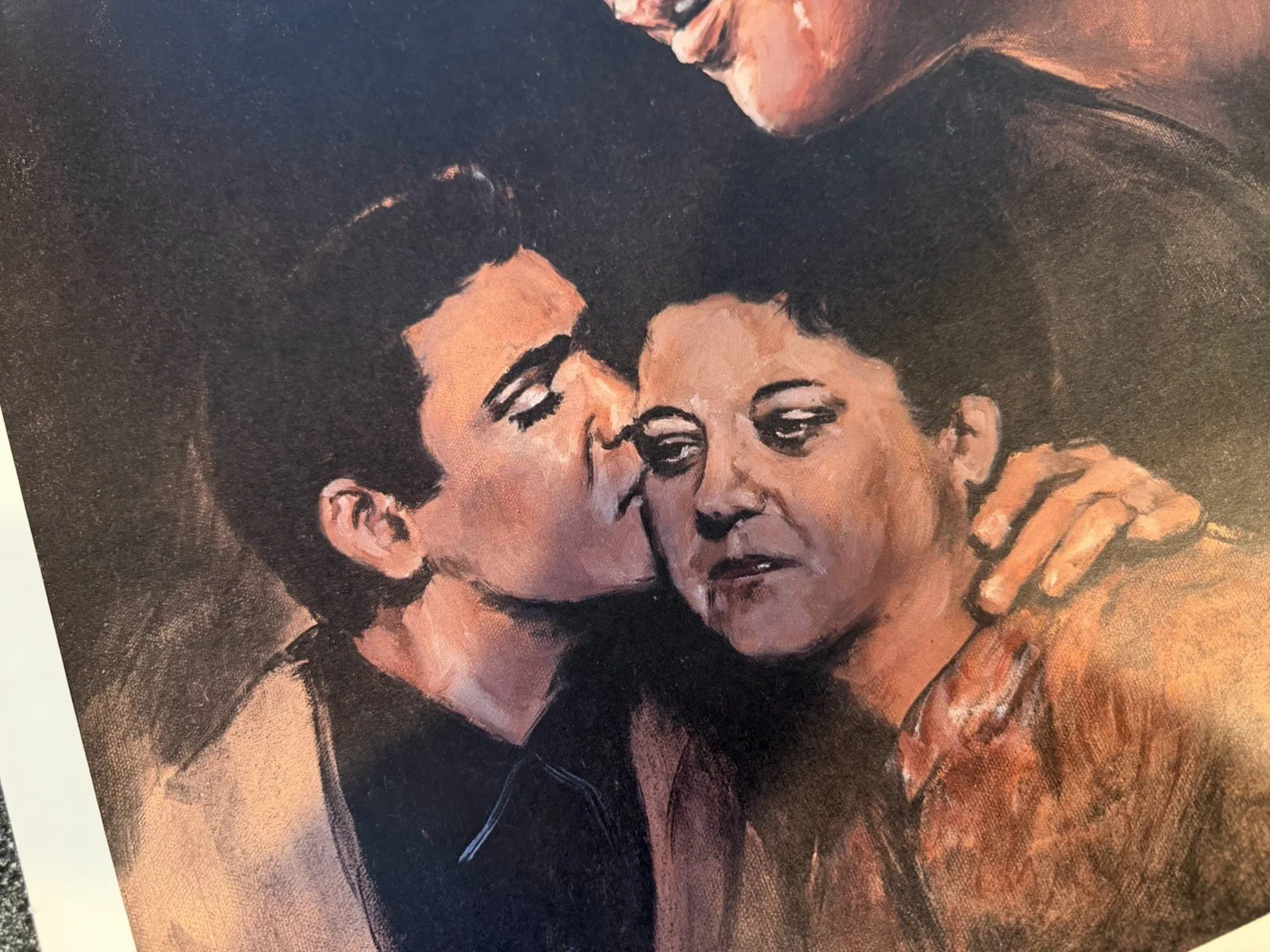 Susan Wolfe Autographed Elvis Print 18 X 22 W/note To Buyer On Back #100 Of 1500, image 2