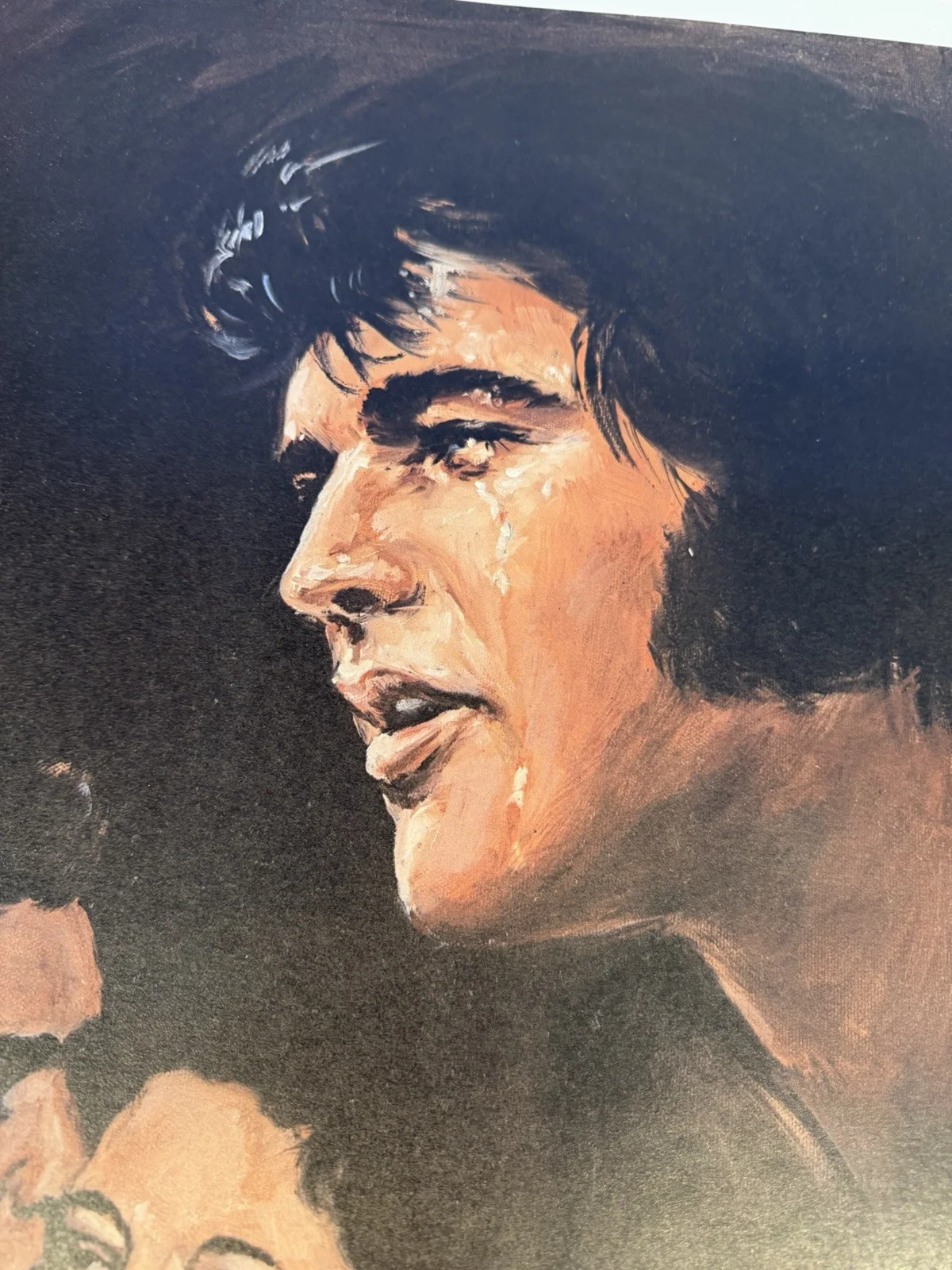 Susan Wolfe Autographed Elvis Print 18 X 22 W/note To Buyer On Back #100 Of 1500, image 3