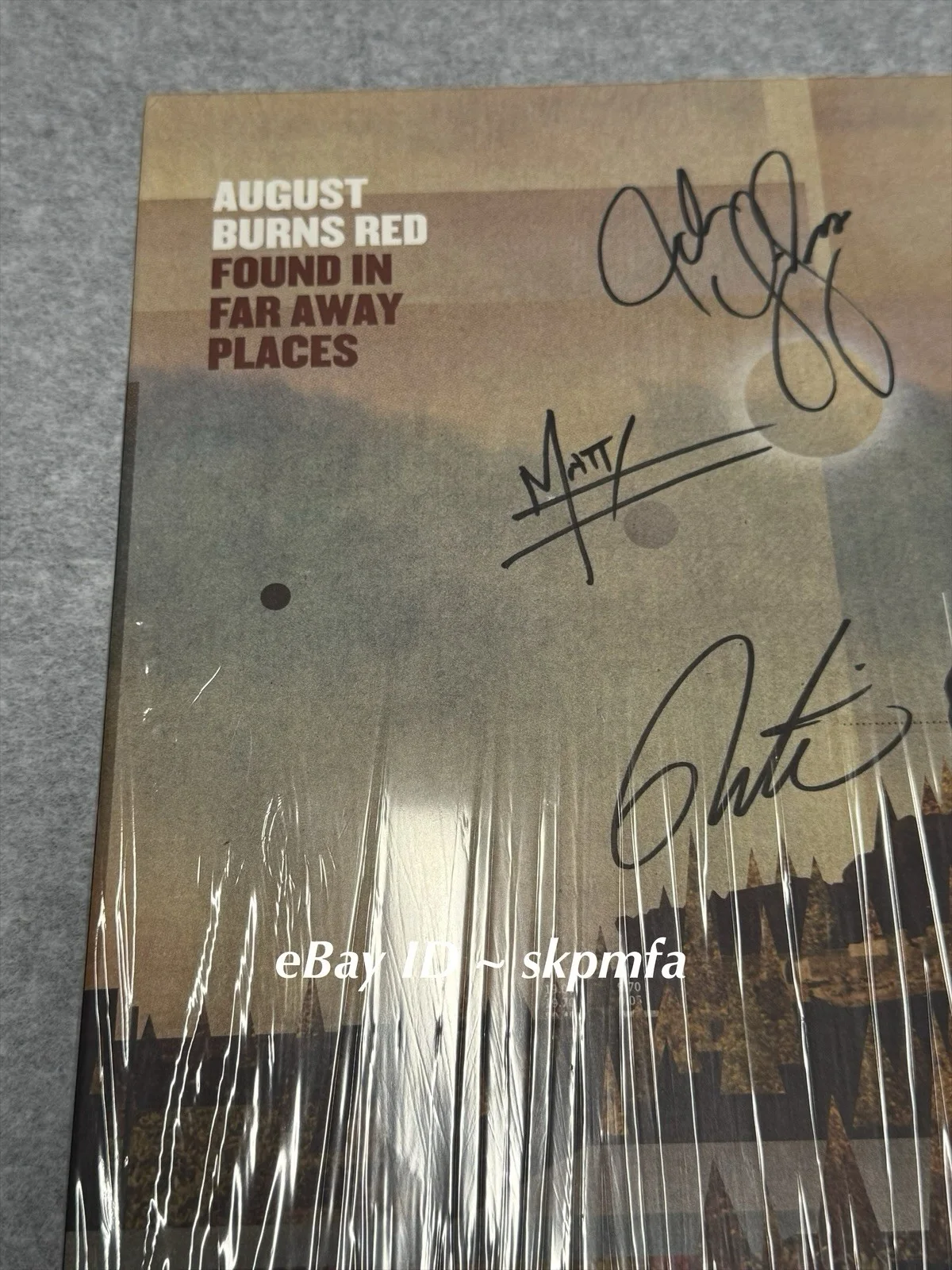 AUGUST BURNS RED Signed Vinyl Album Double Mint Green 💯 Official Merch!, изображение 2