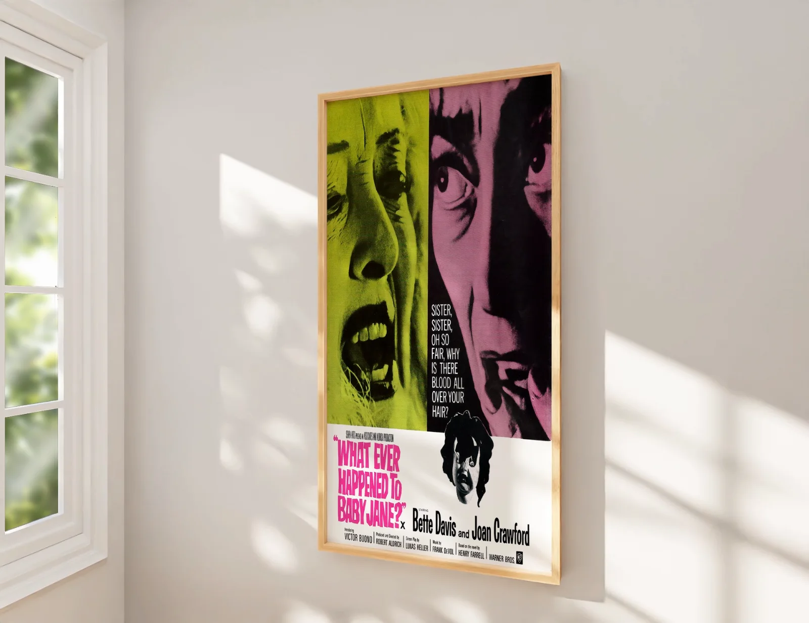 Whatever Happened To Baby Jane 1962 - Restored 27.2" x 41" US One Sheet Poster, image 2