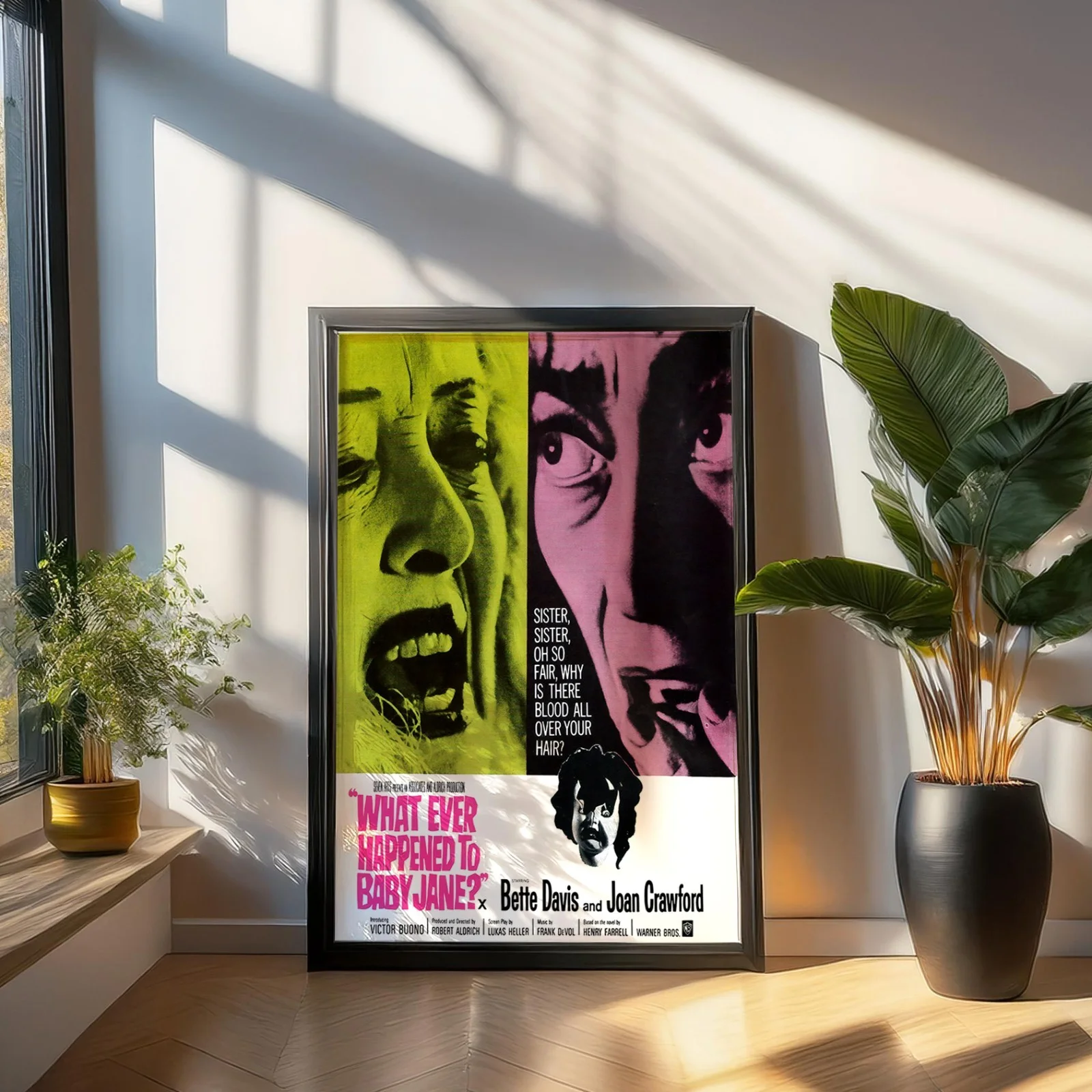 Whatever Happened To Baby Jane 1962 - Restored 27.2" x 41" US One Sheet Poster, image 3