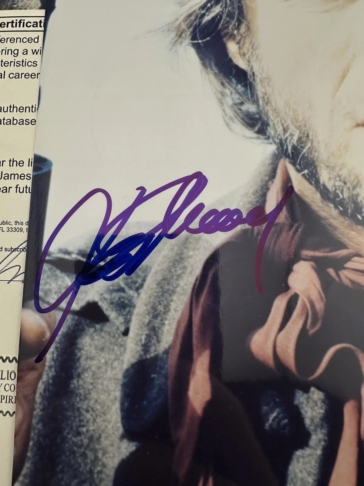 Clint Eastwood Signed Autographed 8x10 Photo Dirty Harry Western JSA LETTER COA, изображение 3