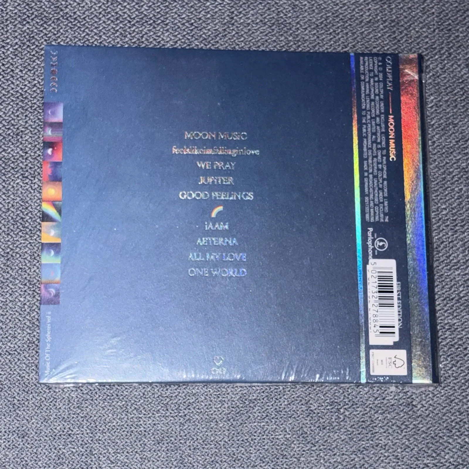 Signed First Edition CD - Coldplay Moon Music - Autographed by Band, image 3