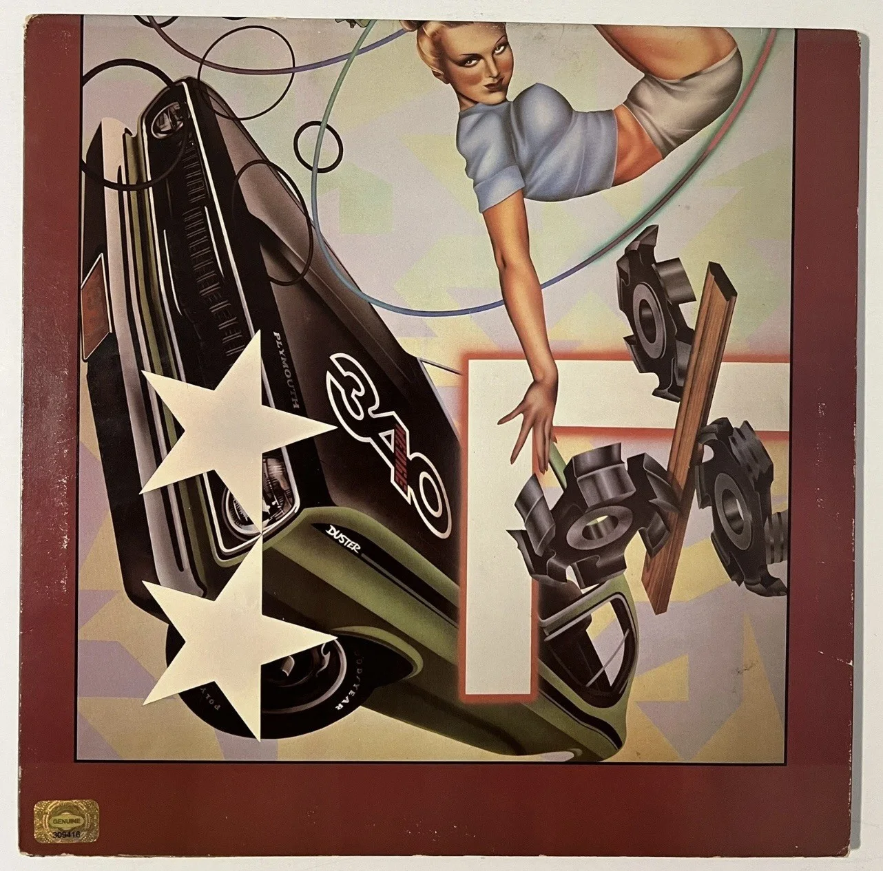 The Cars Entire Band Signed Heartbeat City Album + COA Framed Just What I Needed, изображение 5