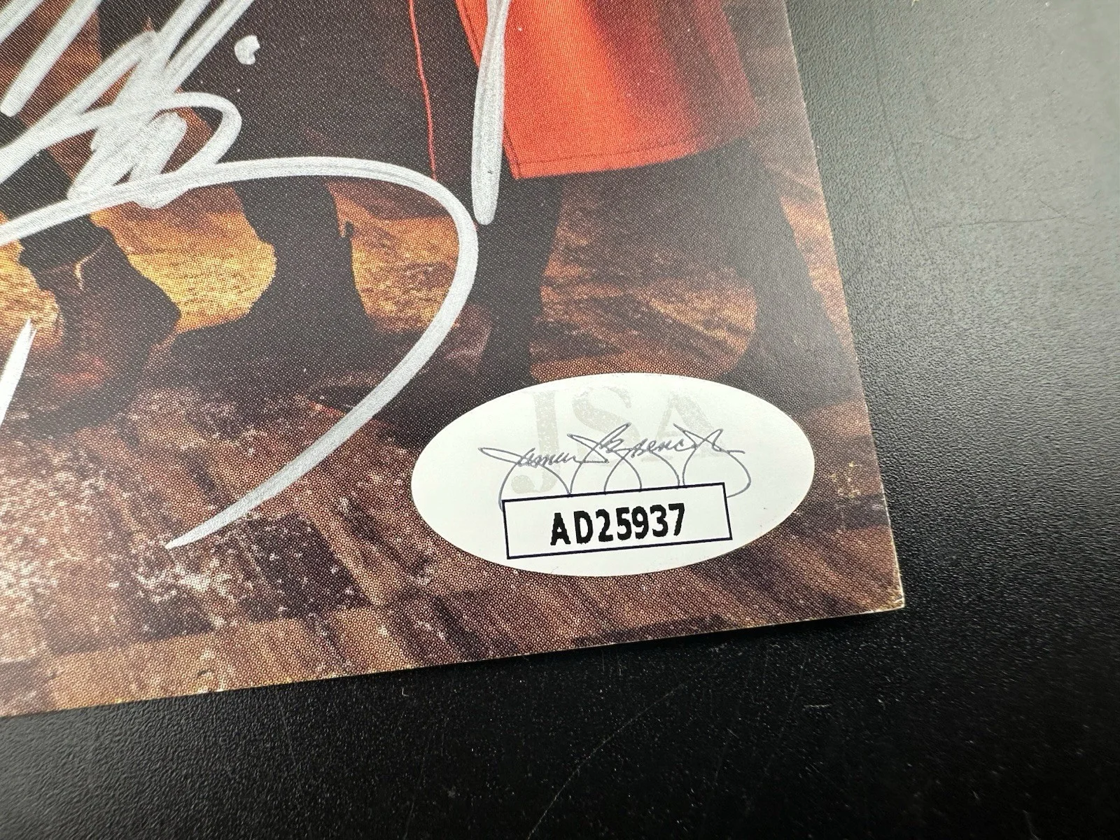 Nick Carter, Howie Dorough, AJ McLean, Brian Littrell, Kevin Rich — Backstreet Boys Full Band 5 Members Signed Autograph CD Photo Nick Carter JSA, изображение 3