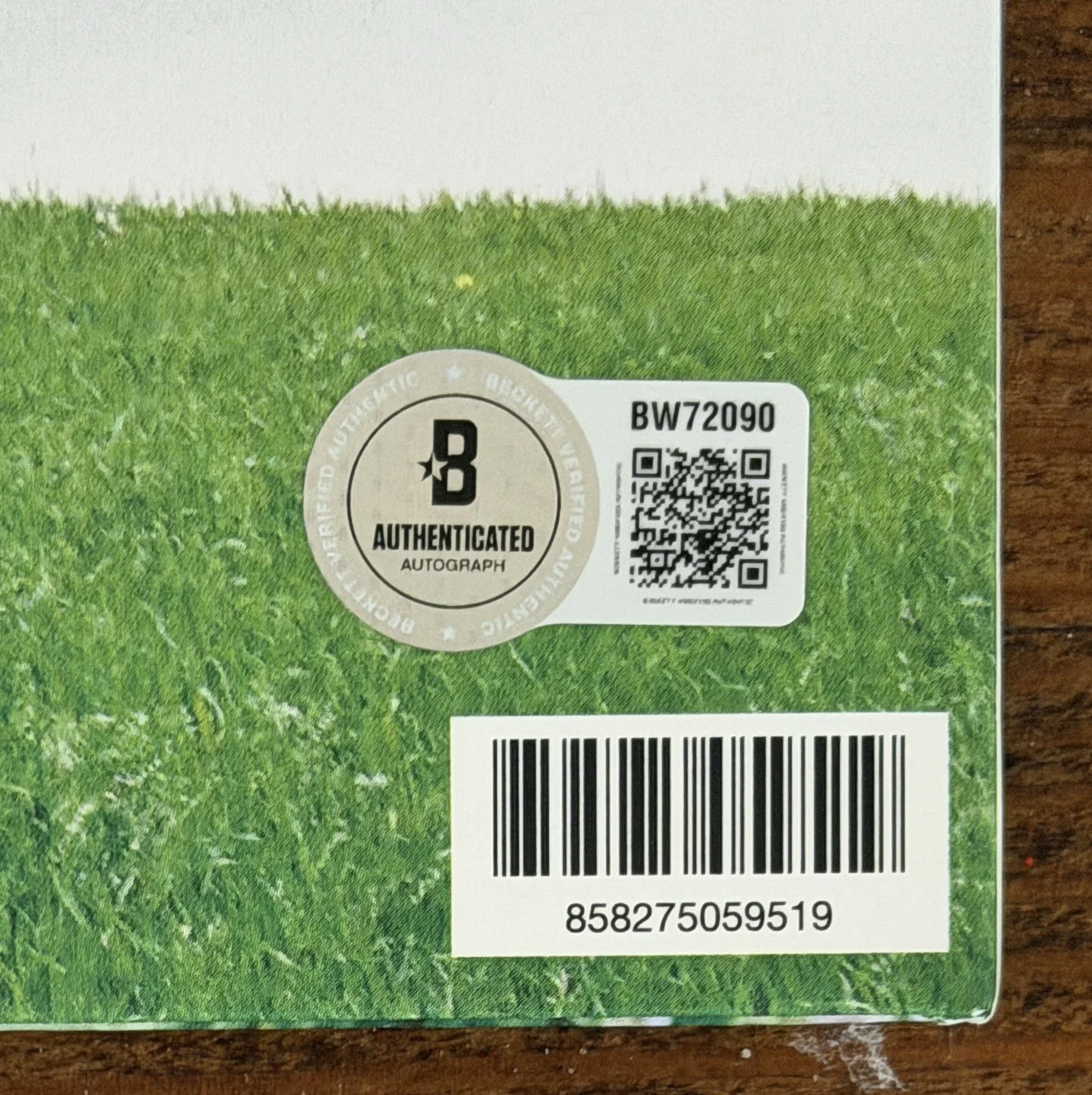 Porter Robinson Autograph SIGNED Clear VINYL 2LP COVER Nurture BAS Beckett COA, изображение 3
