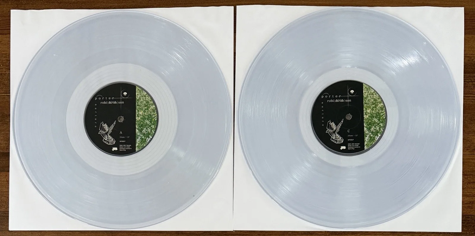 Porter Robinson Autograph SIGNED Clear VINYL 2LP COVER Nurture BAS Beckett COA, изображение 4
