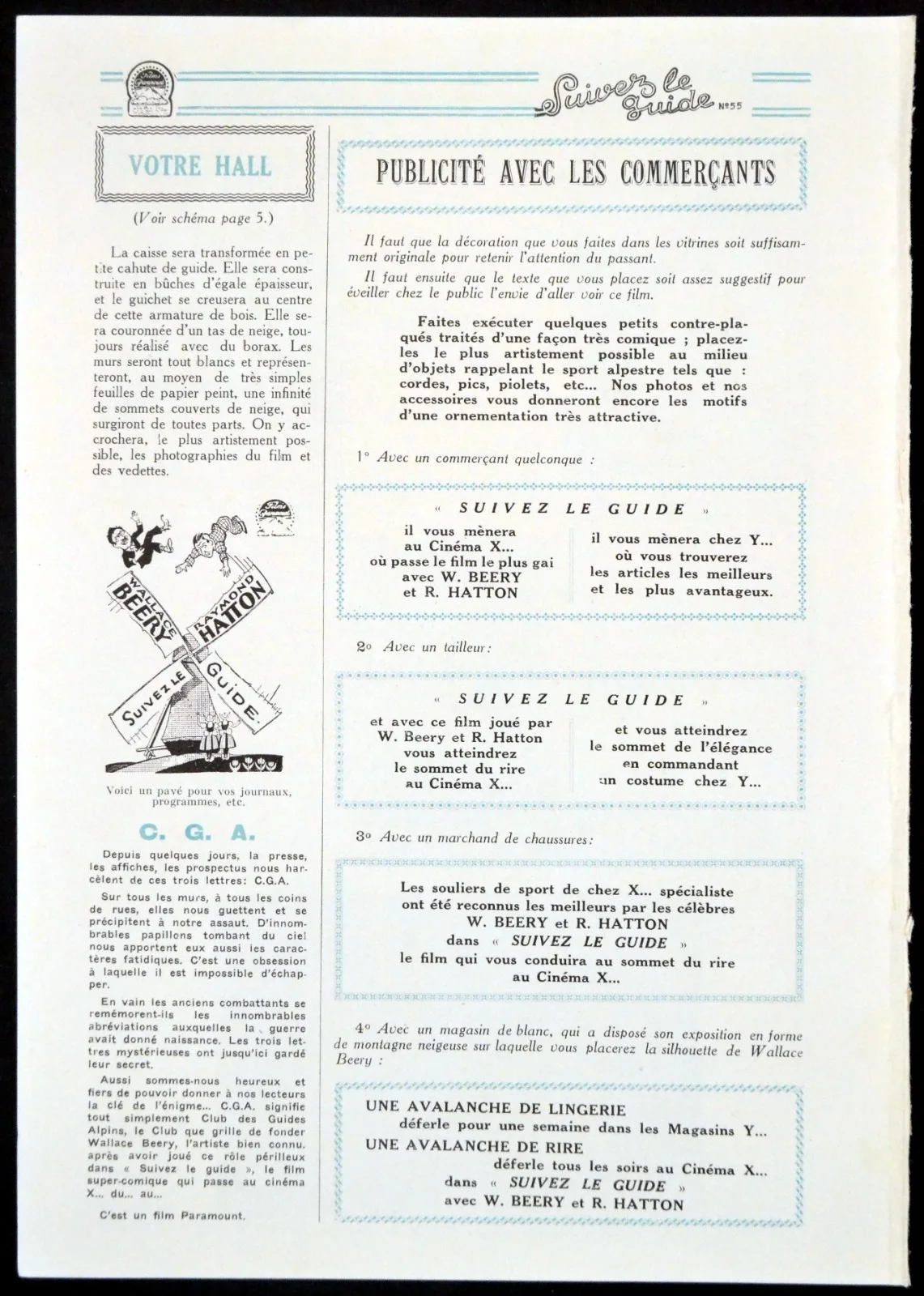 WIFE SAVERS 1928 Wallace Beery, Raymond Hatton FRENCH PRESSBOOK, изображение 5