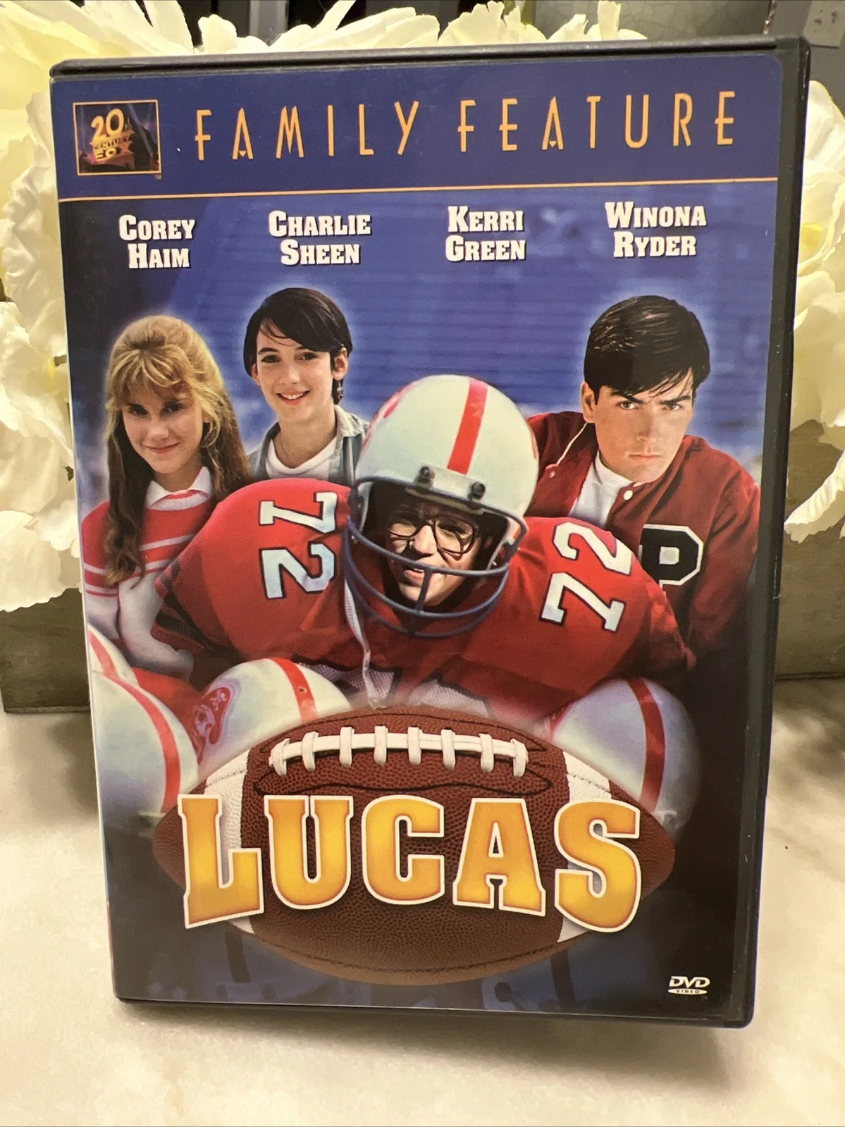 Charlie Sheen — Charlie Sheen Cappie Signed Autographed LUCAS Movie DVD Insert With COA And Pic, изображение 4