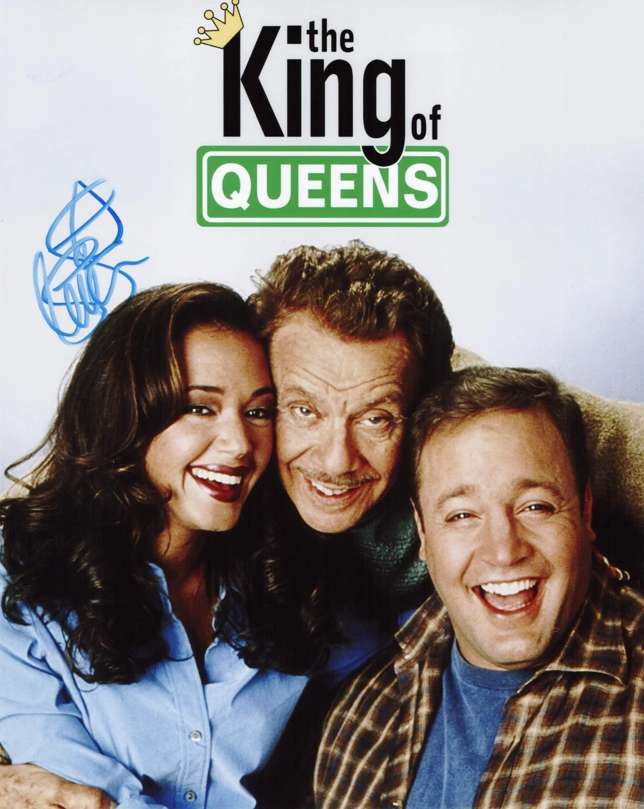 Leah Remini — Leah Remini signed autographed 8x10 photo Carrie Heffernan The King of Queens