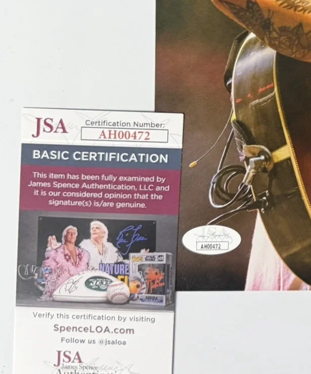 Billy Strings Signed 11x14 Photo Autographed JSA COA AH00472 Acoustic Guitar, image 5