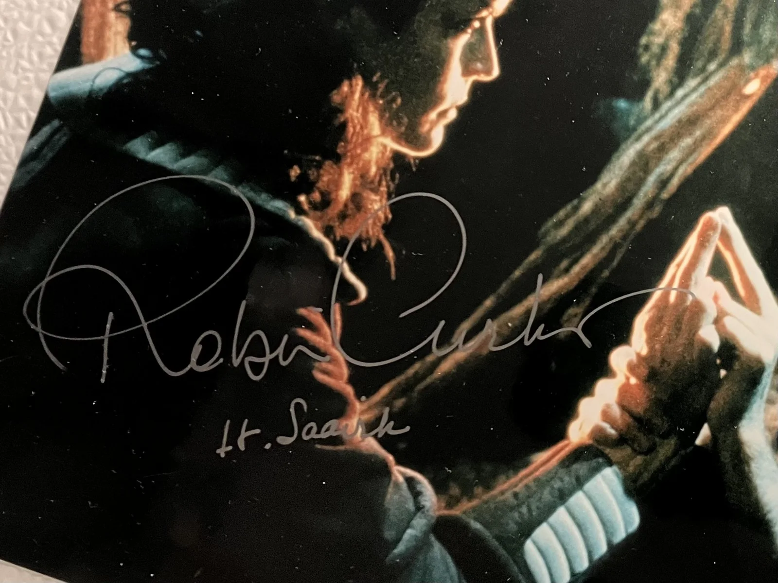Robin Curtis — Autographed 8x10 Photo - Robin Curtis as Lt Saavik in Star Trek III, image 2