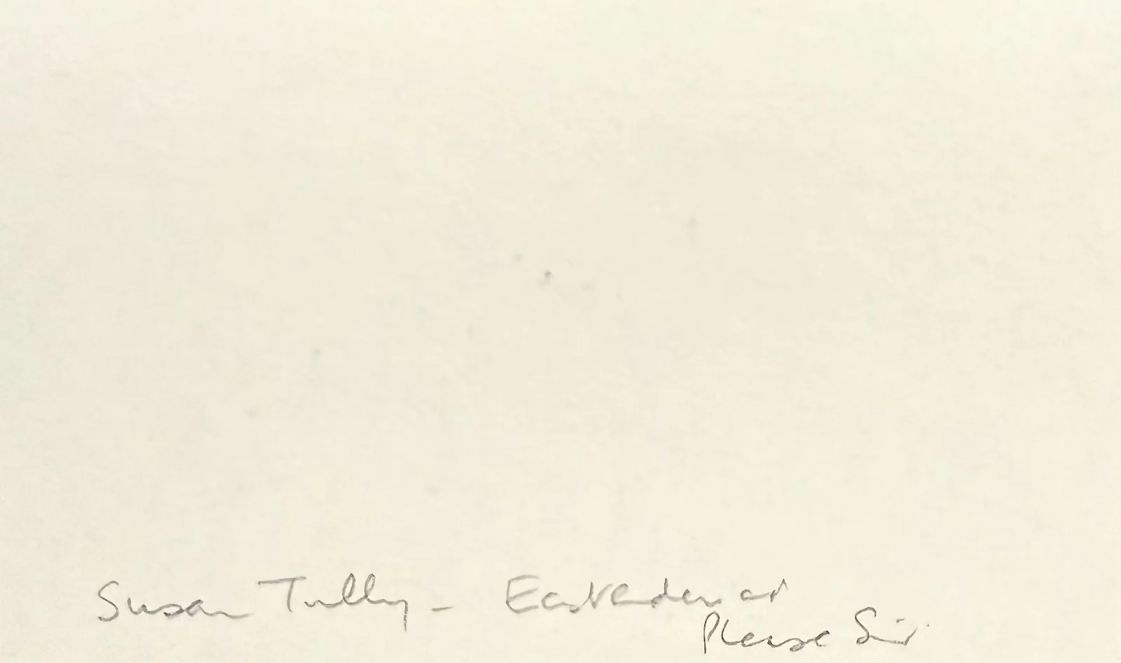 Susan Tully — SUSAN TULLY Signed Autograph 3x5 INDEX CARD EastEnders Grange Hill Up 'n' Under, изображение 4