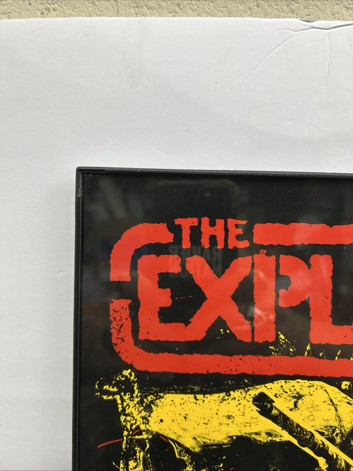 WATTIE BUCHAN THE EXPLOITED SIGNED FRAMED POSTER 11x17 TOTAL CHAOS TOUR 2023, изображение 5