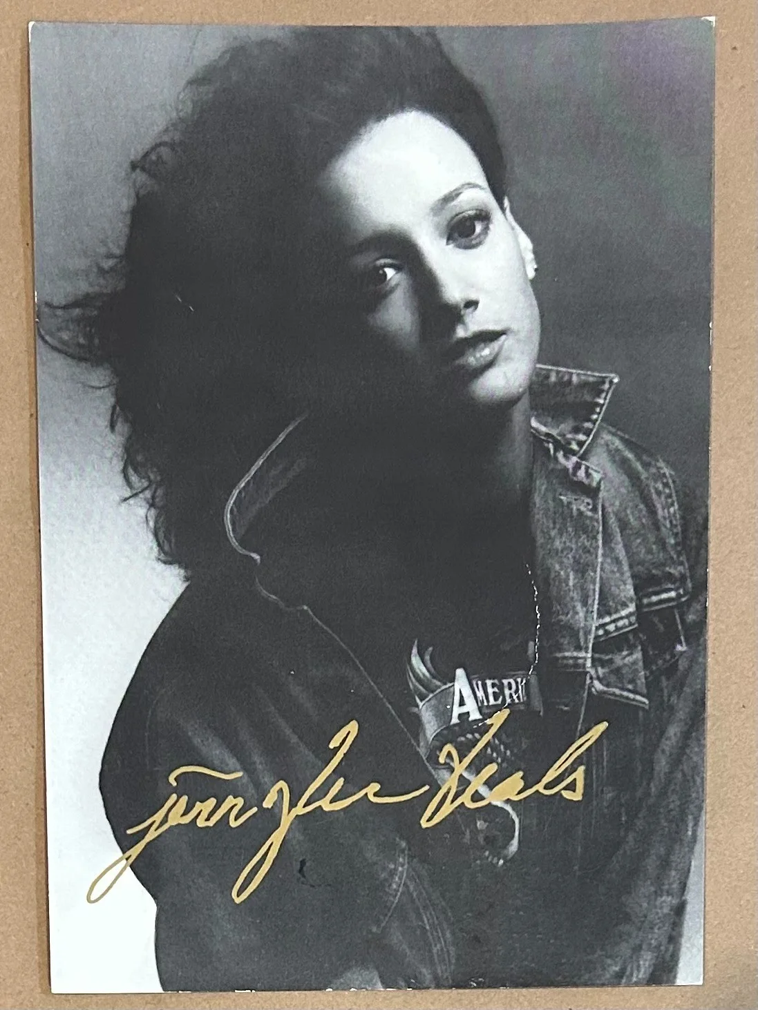 Signed 5X7 Photos Of Anna Paquin And Jennifer Beals Good Condition, изображение 3