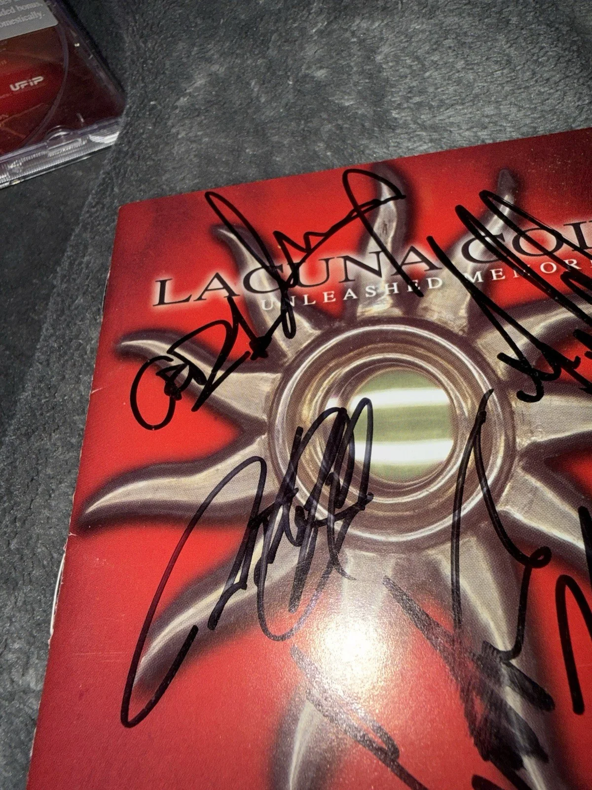 Lacuna Coil Autographed CD BOOKLET and case Only! No CD, image 4