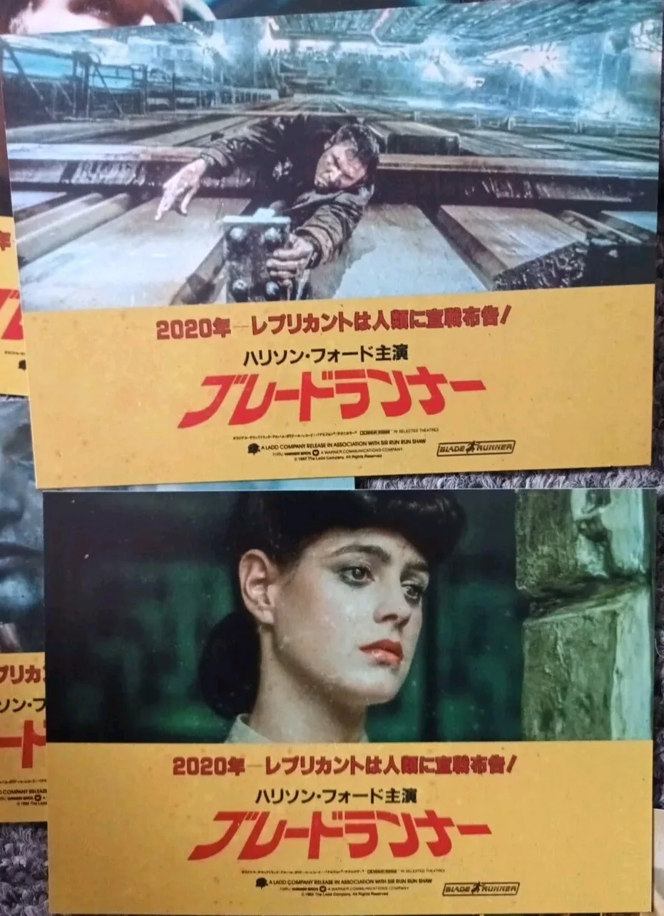 Blade Runner. 6 Postcard Size Glossy Lobby Cards + 3 Bookmarkers + 2 Art Cards., image 4