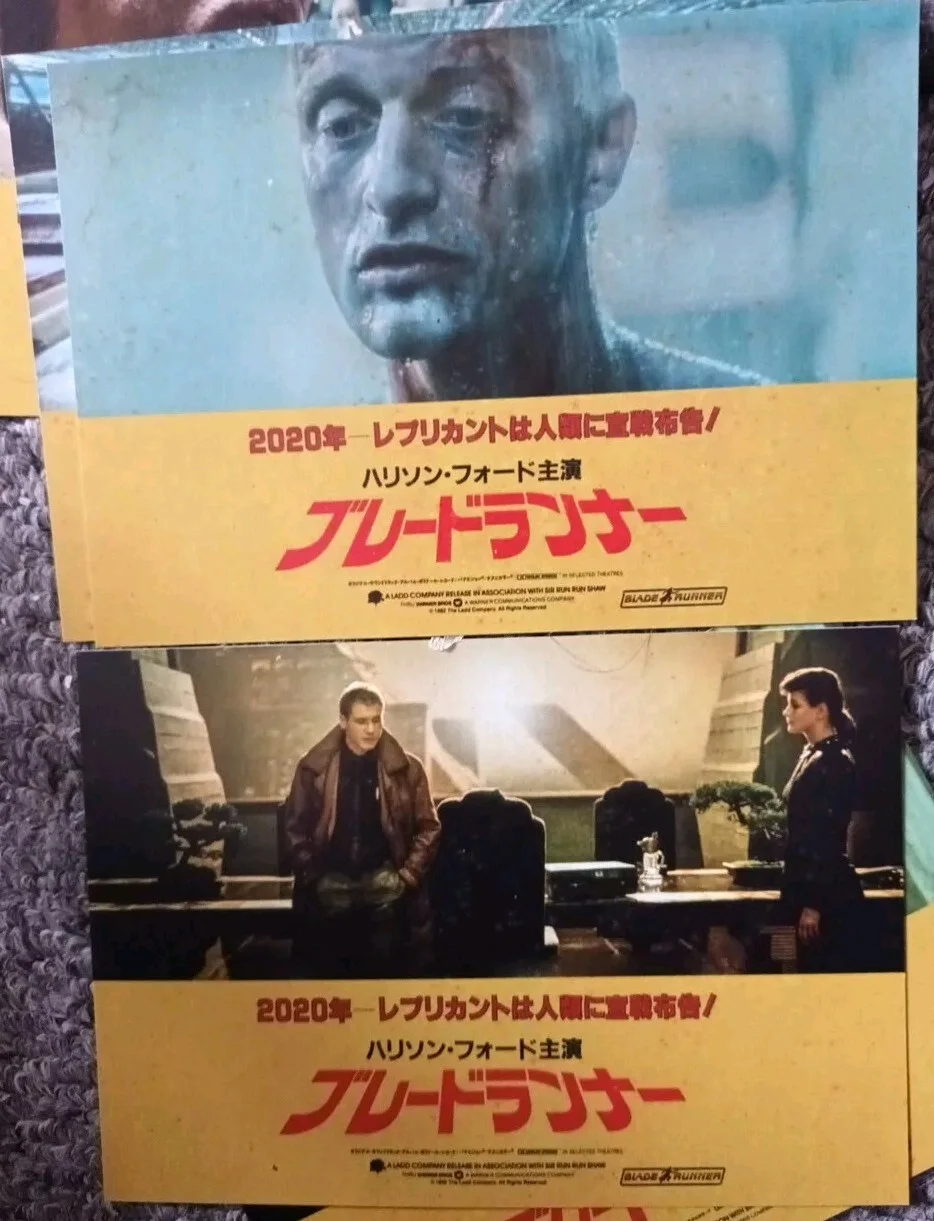 Blade Runner. 6 Postcard Size Glossy Lobby Cards + 3 Bookmarkers + 2 Art Cards., image 5