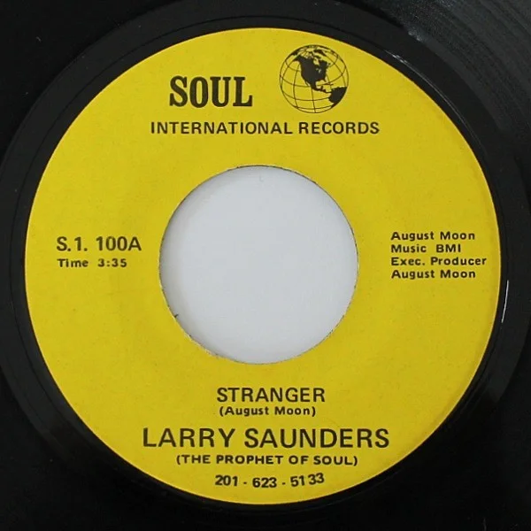 Larry Saunders - Stranger / Fly Away Love Bird, image 2
