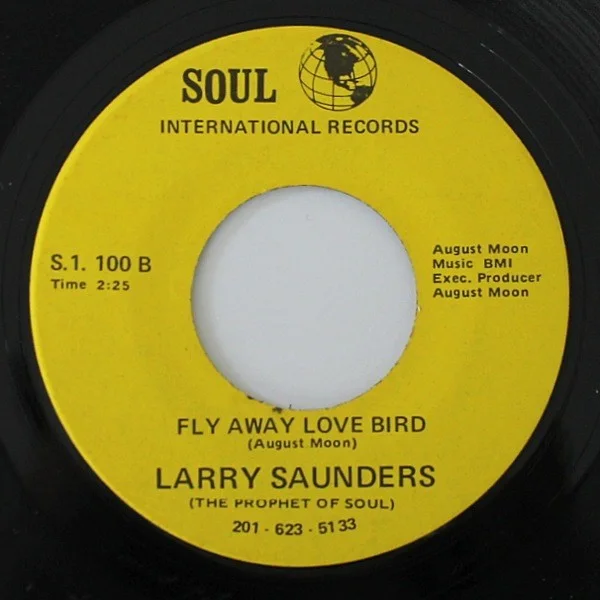 Larry Saunders - Stranger / Fly Away Love Bird, image 3
