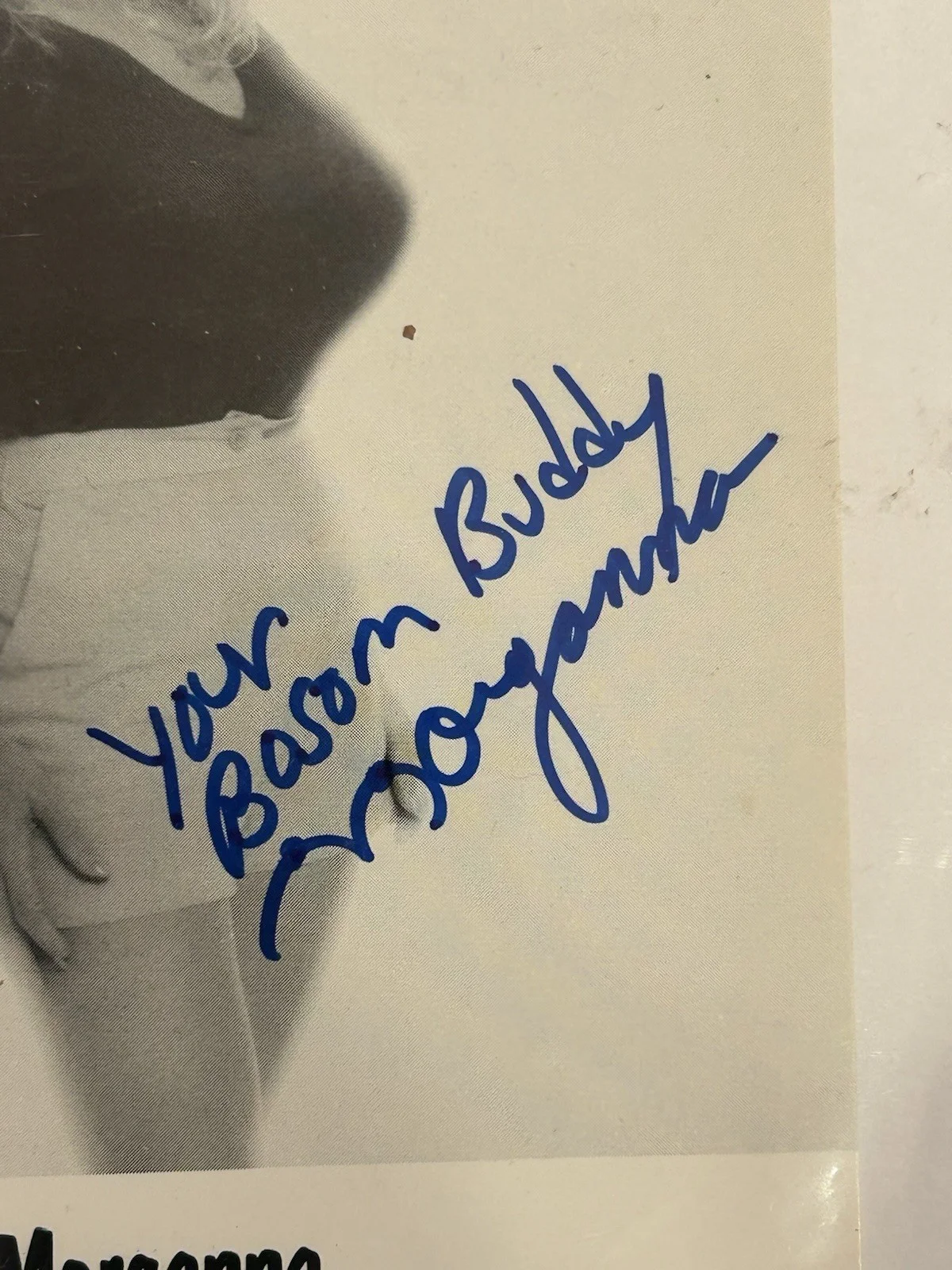 Morganna Kissing Bandit Signed Photo Autograph COA Inscribed Bosom Buddy, изображение 4