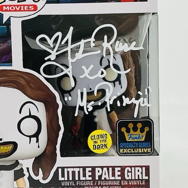 Felissa Rose Autographed Ms. Principe Little Pale Girl Terrifier Funko Pop OCCM, изображение 2