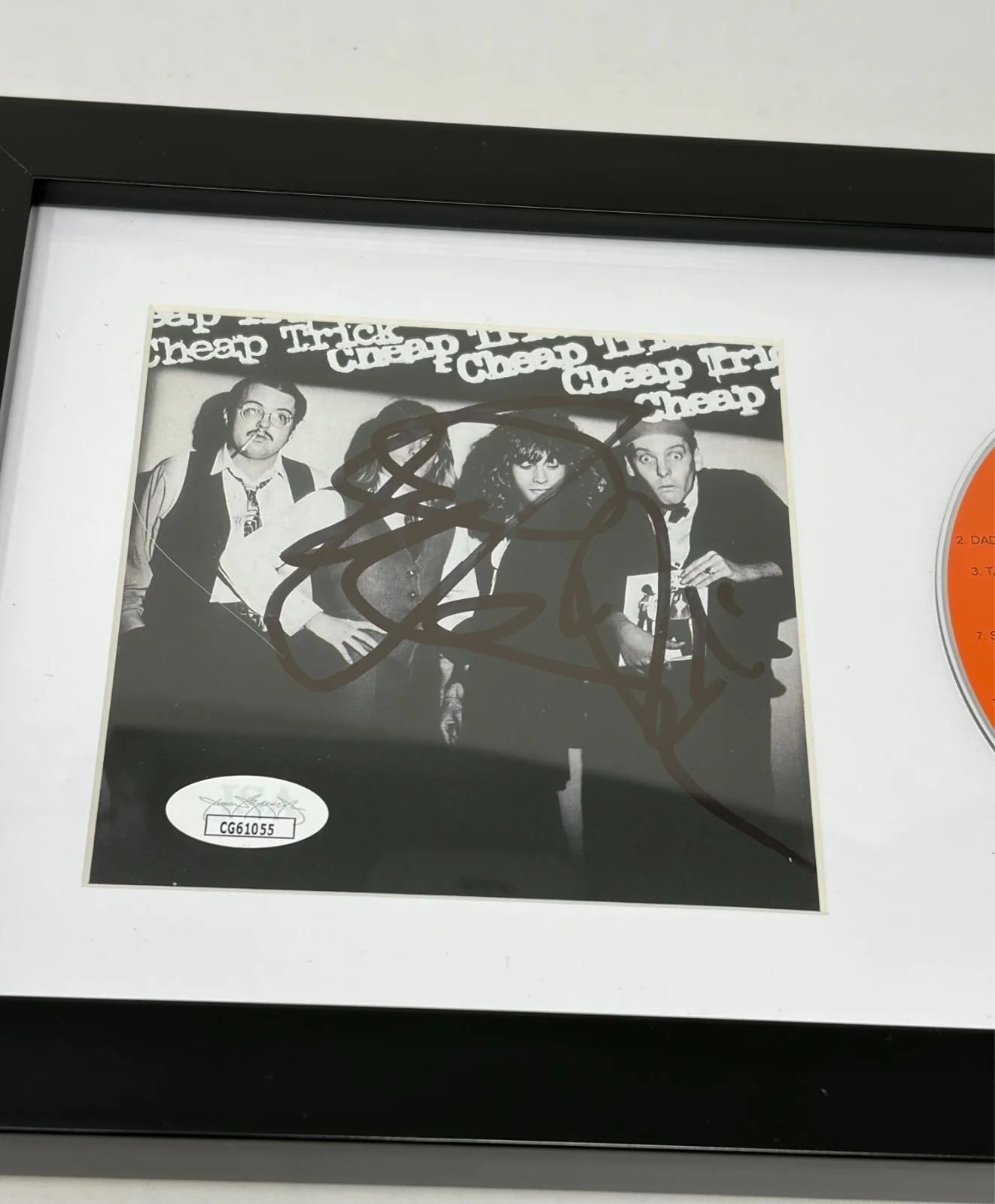 Cheap Trick signed Cheap Trick CD Cover JSA COA (Nielsen, Zander), image 2