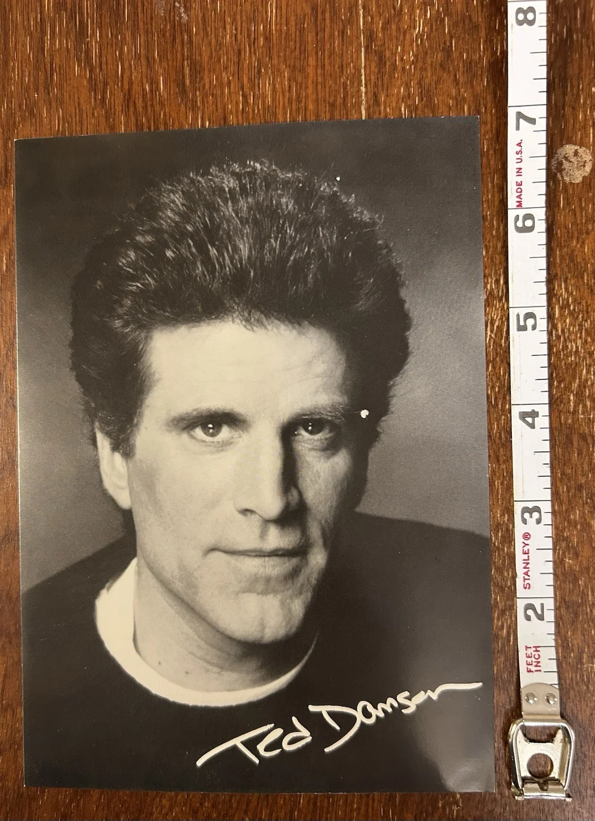 Ted Danson — Ted Danson Signed Photo & Paramount Letter Cheers Tv 3 Men And A Baby CSI Rare, изображение 3