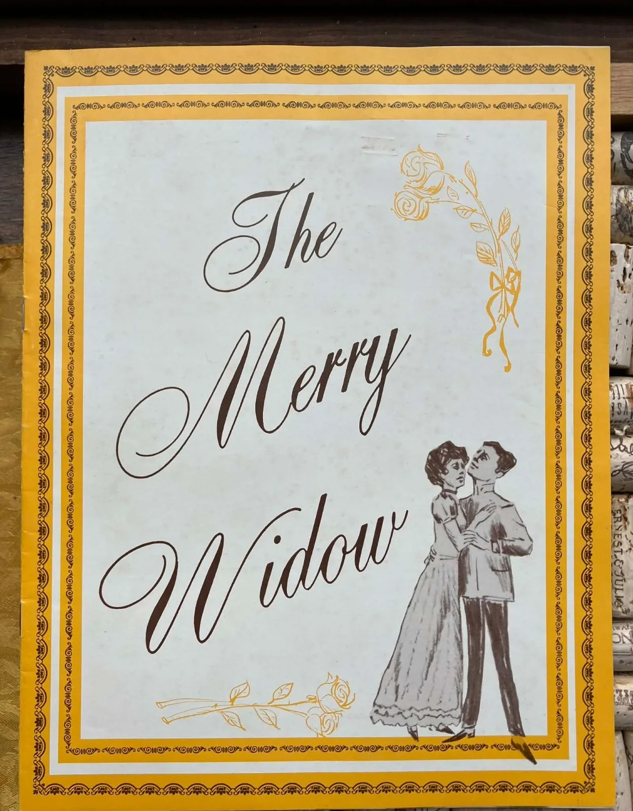 Kathryn Grayson — The Merry Widow Souvenir Book & Playbill - 1961 - autographed by Kathryn Grayson