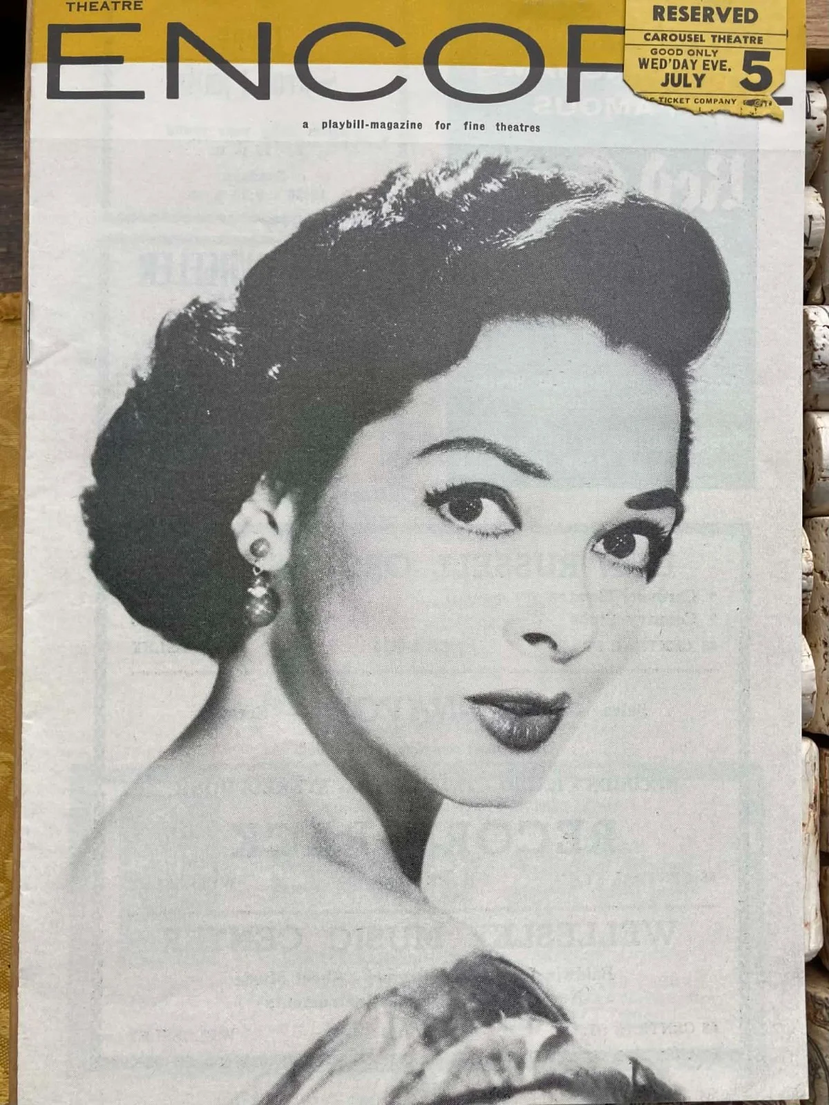 Kathryn Grayson — The Merry Widow Souvenir Book & Playbill - 1961 - autographed by Kathryn Grayson, изображение 4