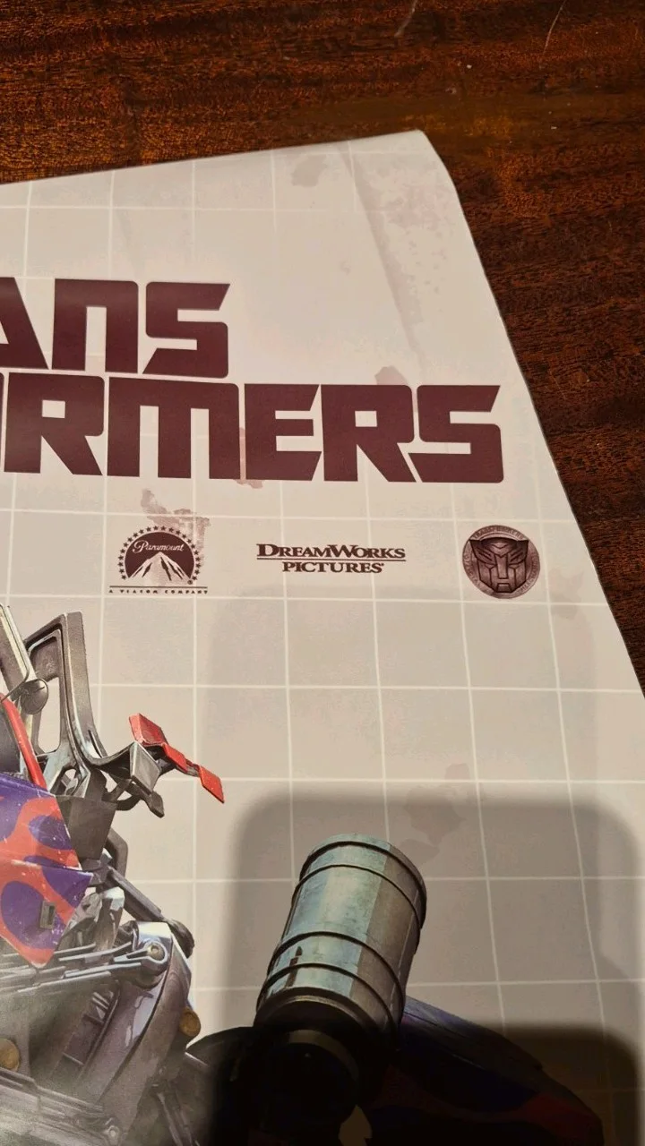 TRANSFORMERS OPTIMUS PRIME AUTHENTIC LICENSED 2007 POSTER GB EYE, image 4
