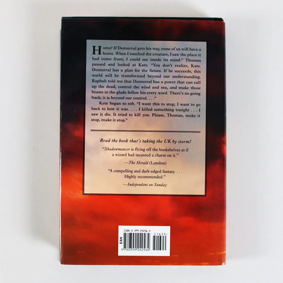 G.P. Taylor Signed Book Shadowmacer - COA, image 5