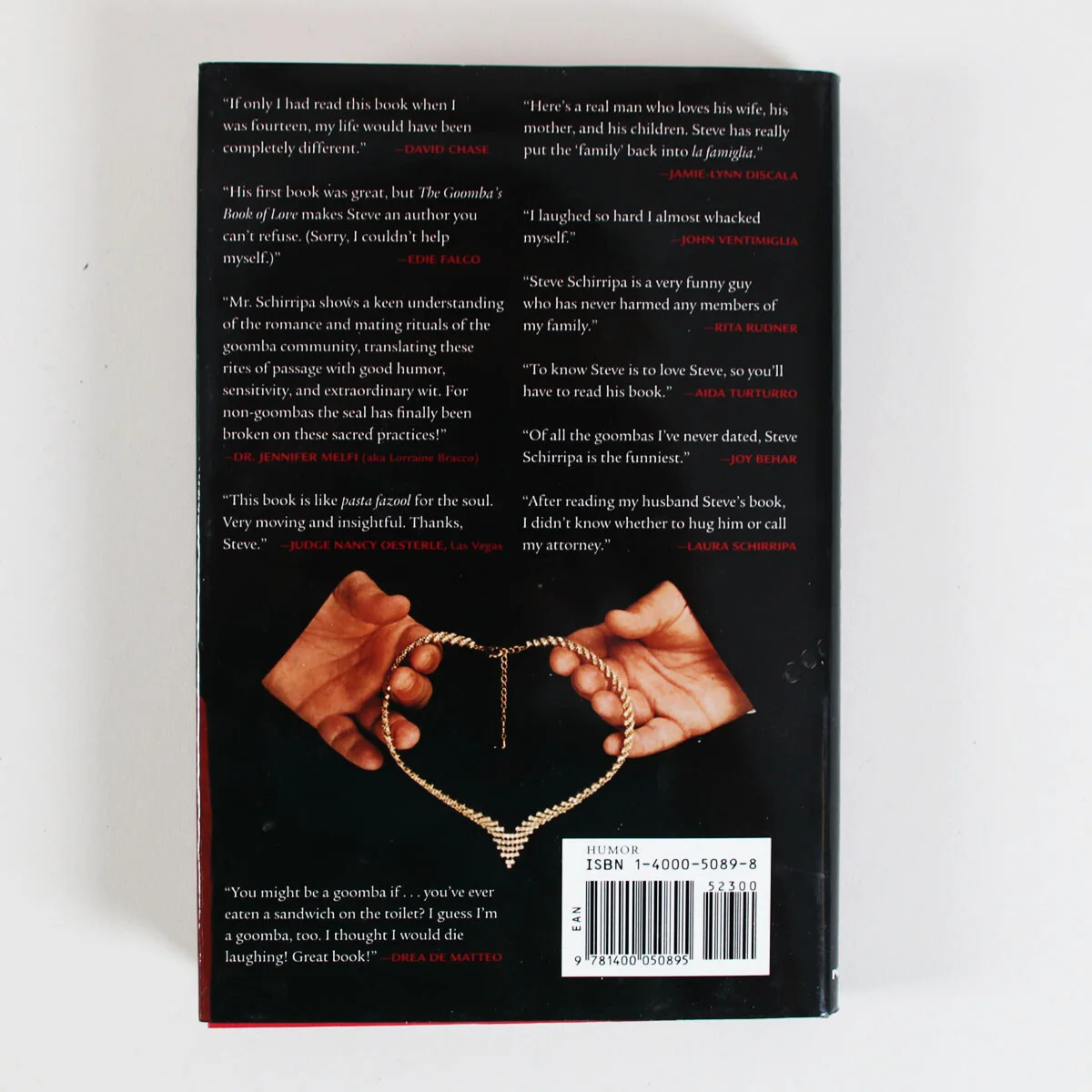 Steven R. Schirripa Signed Book The Goomba's Book of Love - COA, image 5