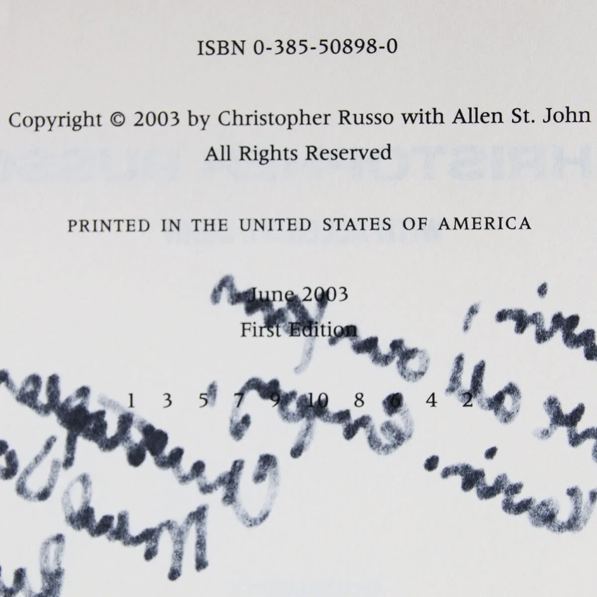 Christopher Russo Signed Book The Mad Dog 100 - COA, image 4