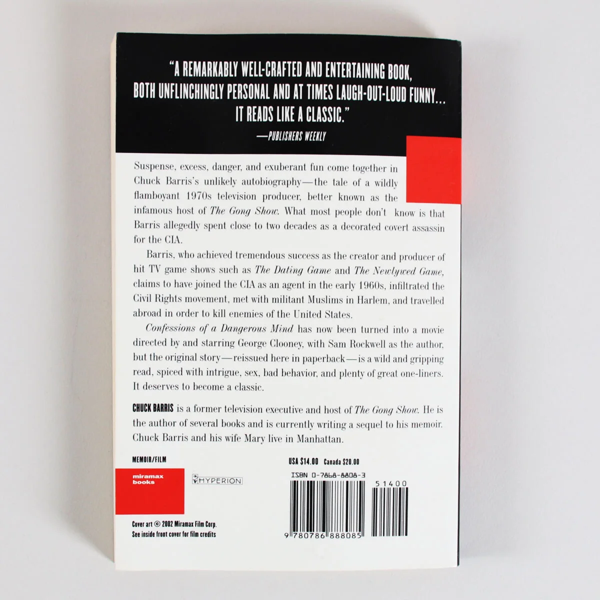 Chuck Barris Signed Book Confessions Of A Dangerous Mind - COA, image 5