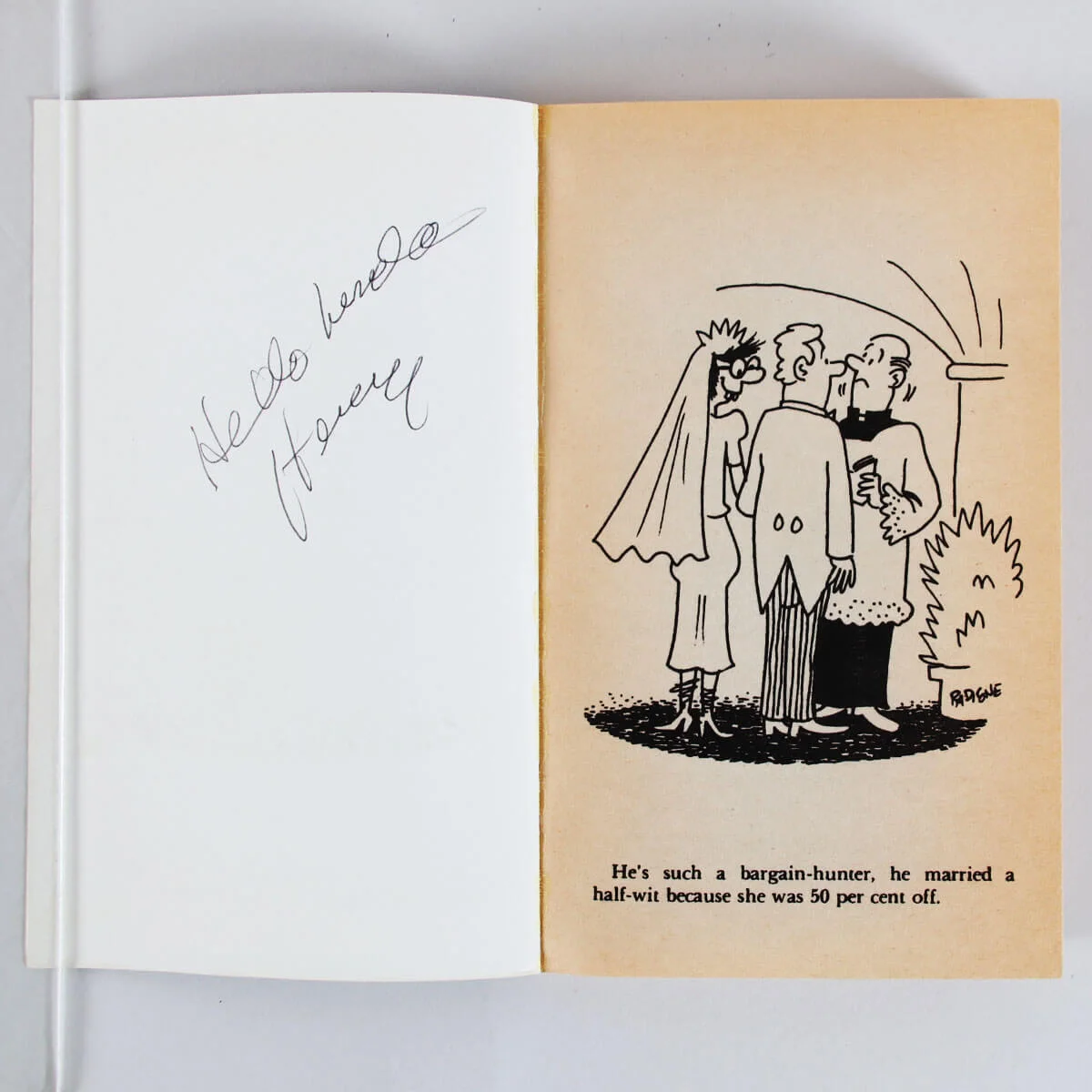 Henny Youngman Signed Book Take My Jokes - Please! - COA, image 3