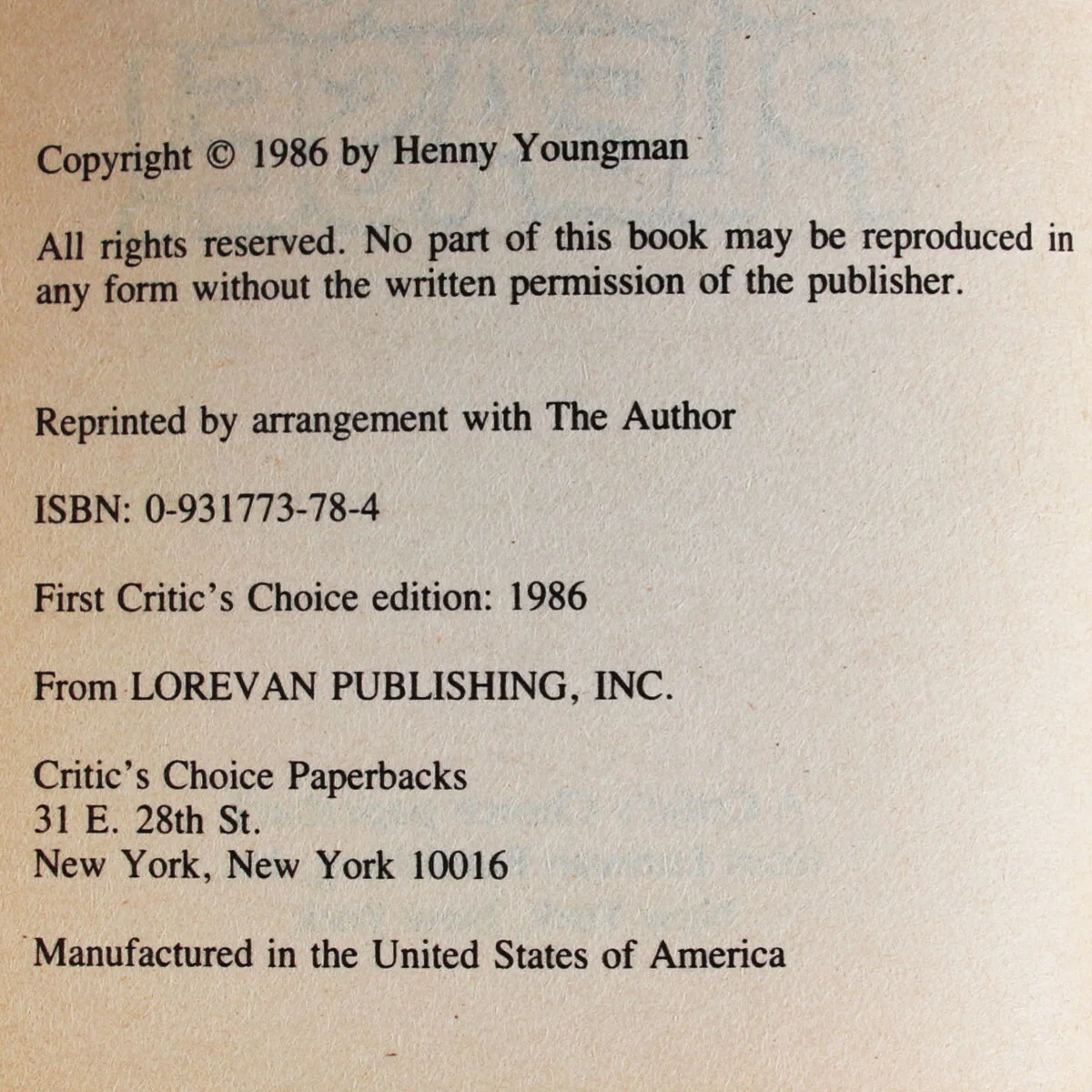 Henny Youngman Signed Book Take My Jokes - Please! - COA, image 4