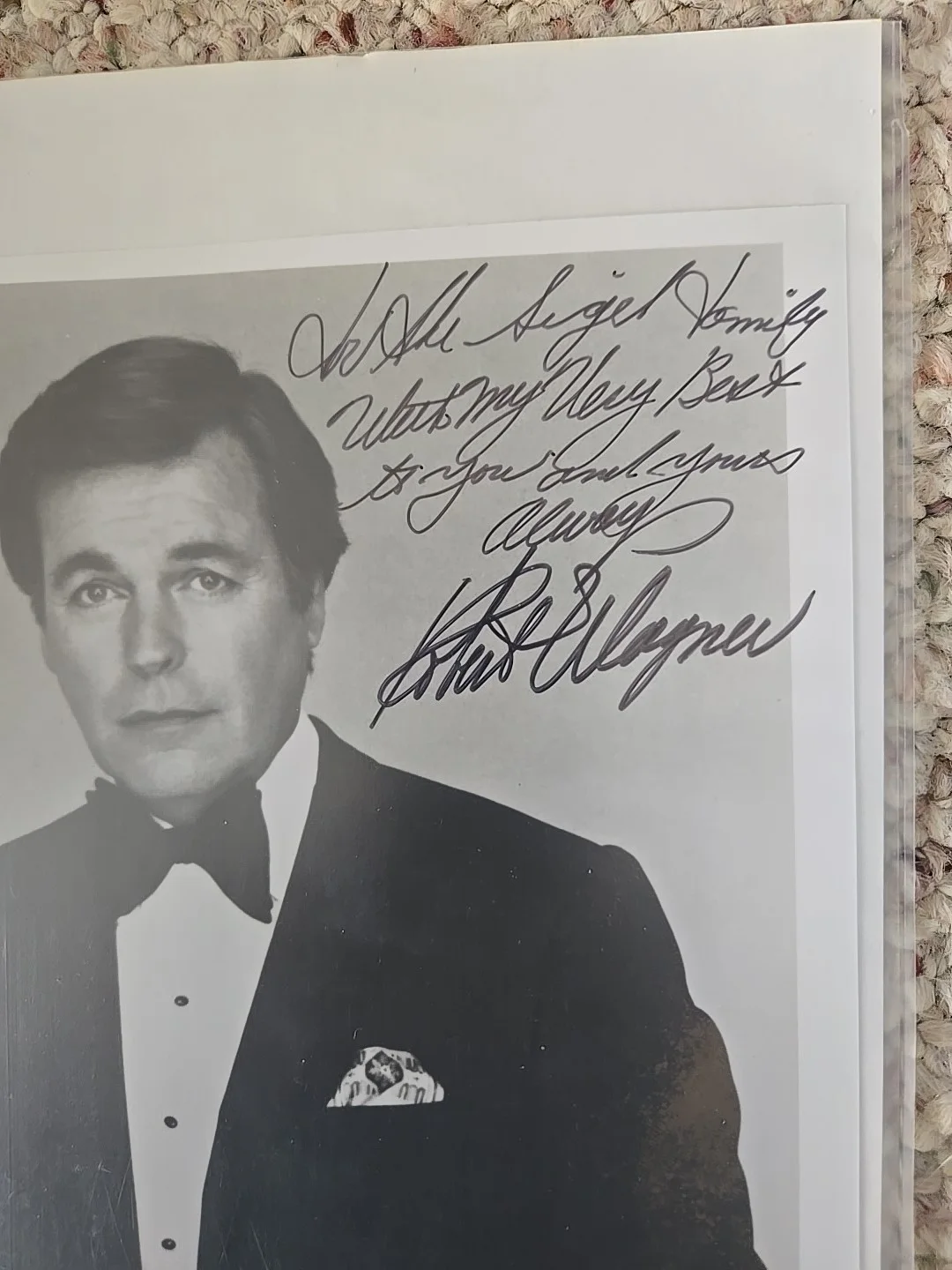 Robert Wagner ' Hart To Hart' Signed 8x10 Signed Photo., image 2