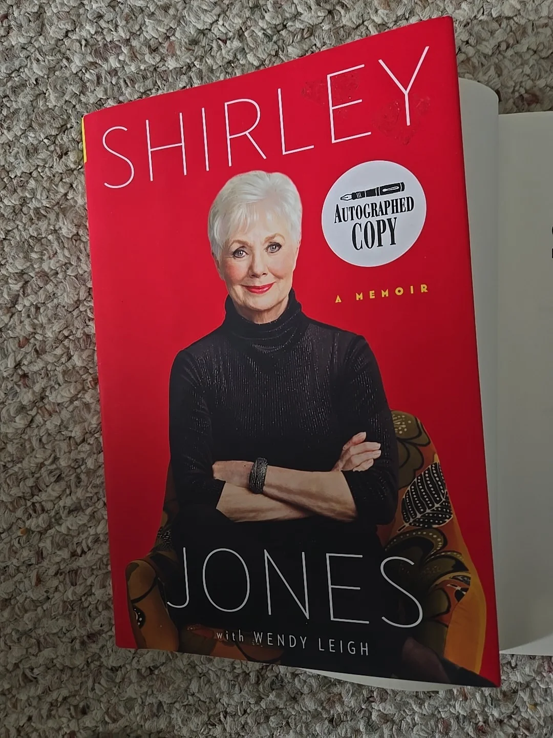 Shirley Jones — Shirley Jones ' The Partridge Family ' Signed In Person Book., изображение 3