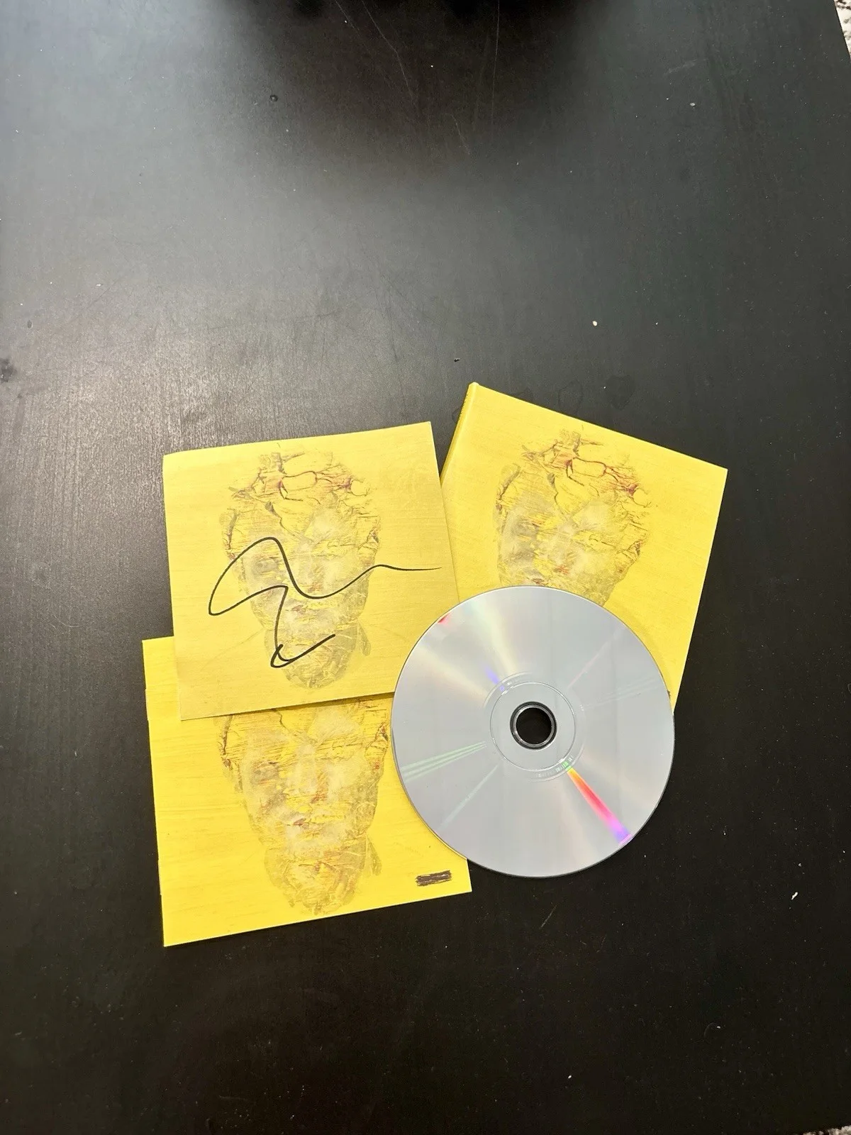 Signed Autographed Ed Sheeran “-“ CD - Never Used, image 2