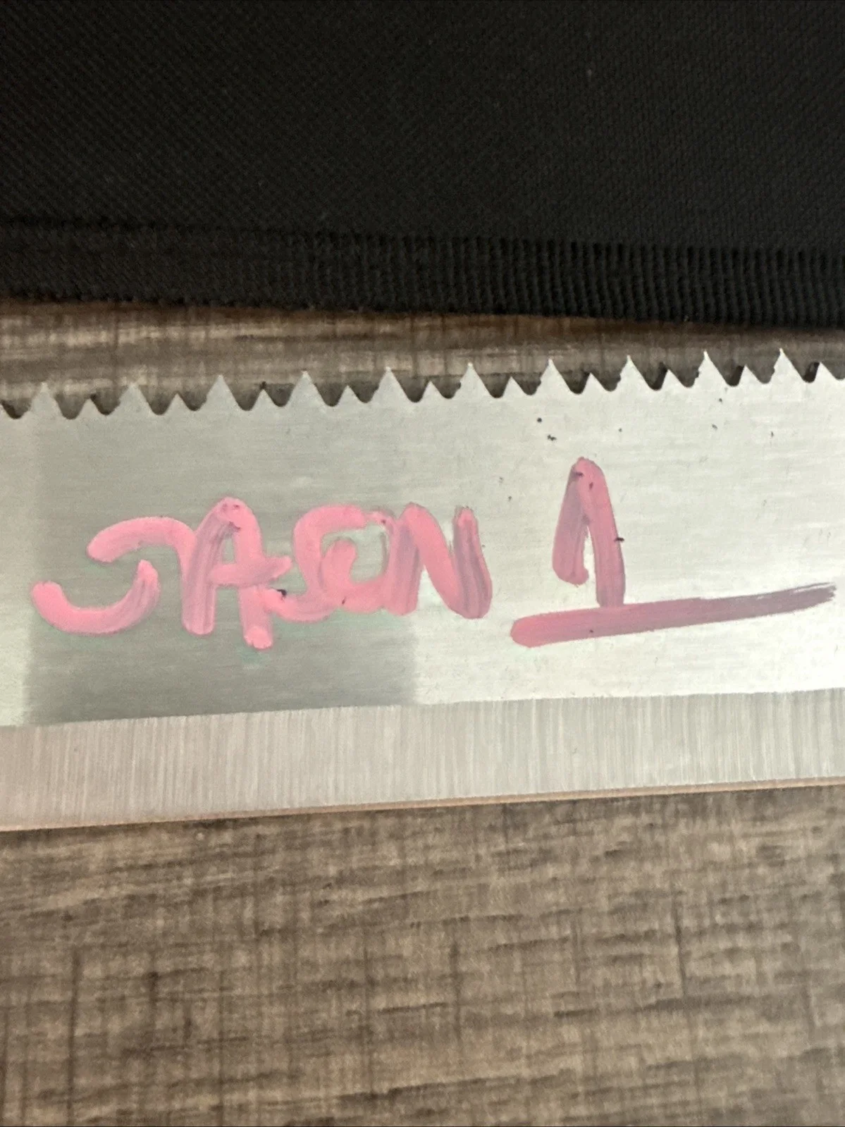 Ari Lehman — Ari Lehman Signed Machete Friday the 13th Inscribed Beckett COA Original Jason, изображение 3