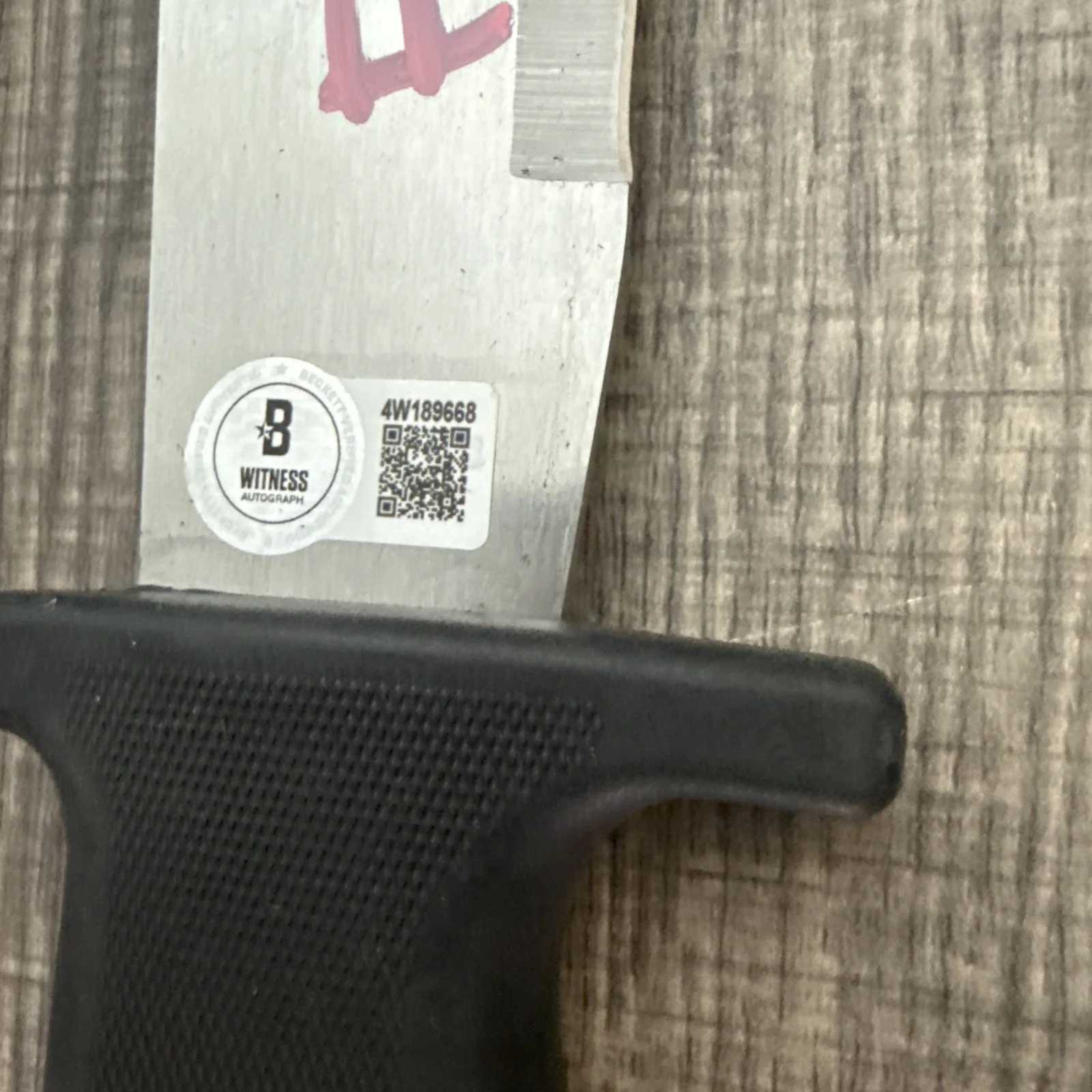 Ari Lehman — Ari Lehman Signed Machete Friday the 13th Inscribed Beckett COA Original Jason, изображение 5