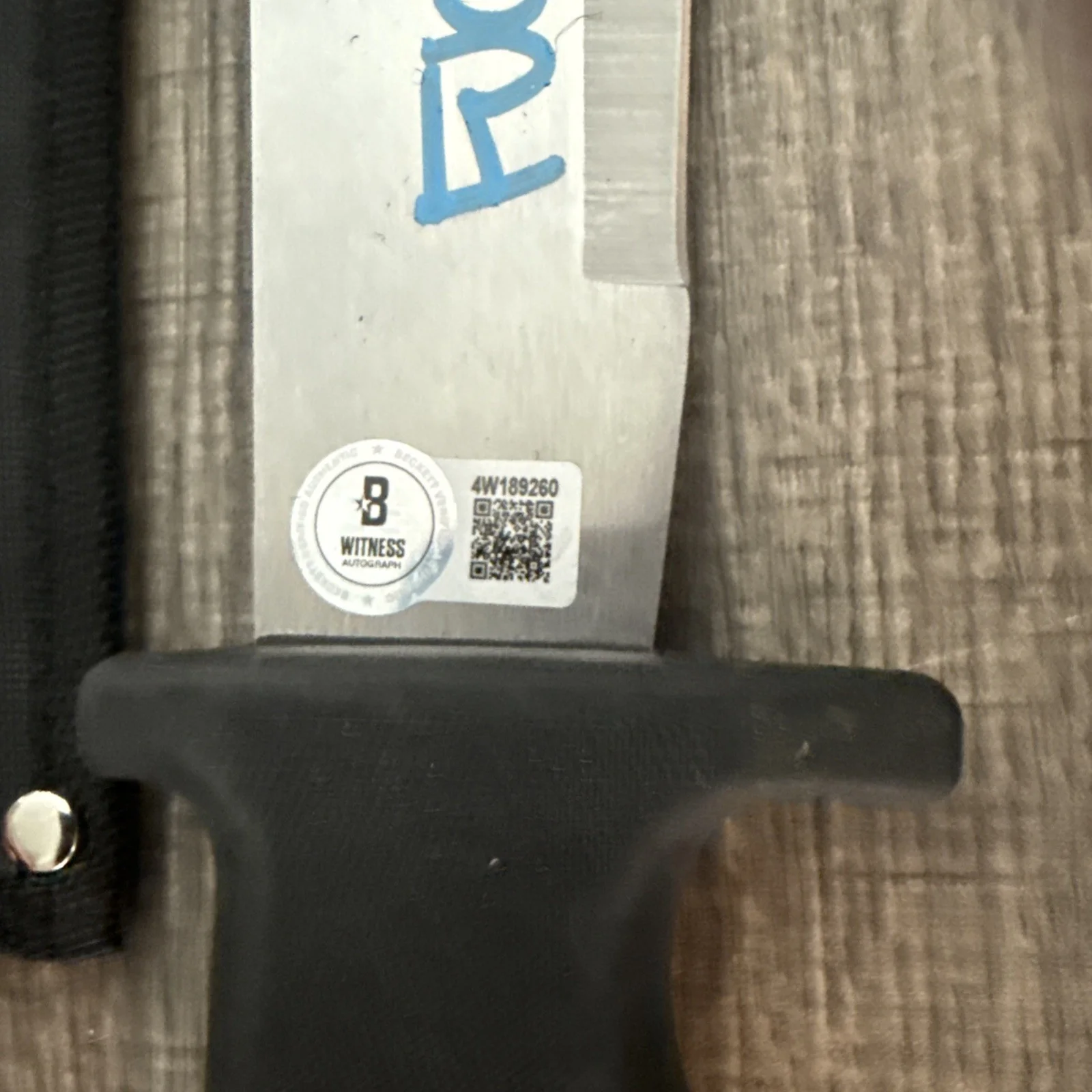Ari Lehman — Ari Lehman Signed Machete Friday the 13th Multi Inscribed Beckett COA Blue Ink, изображение 5