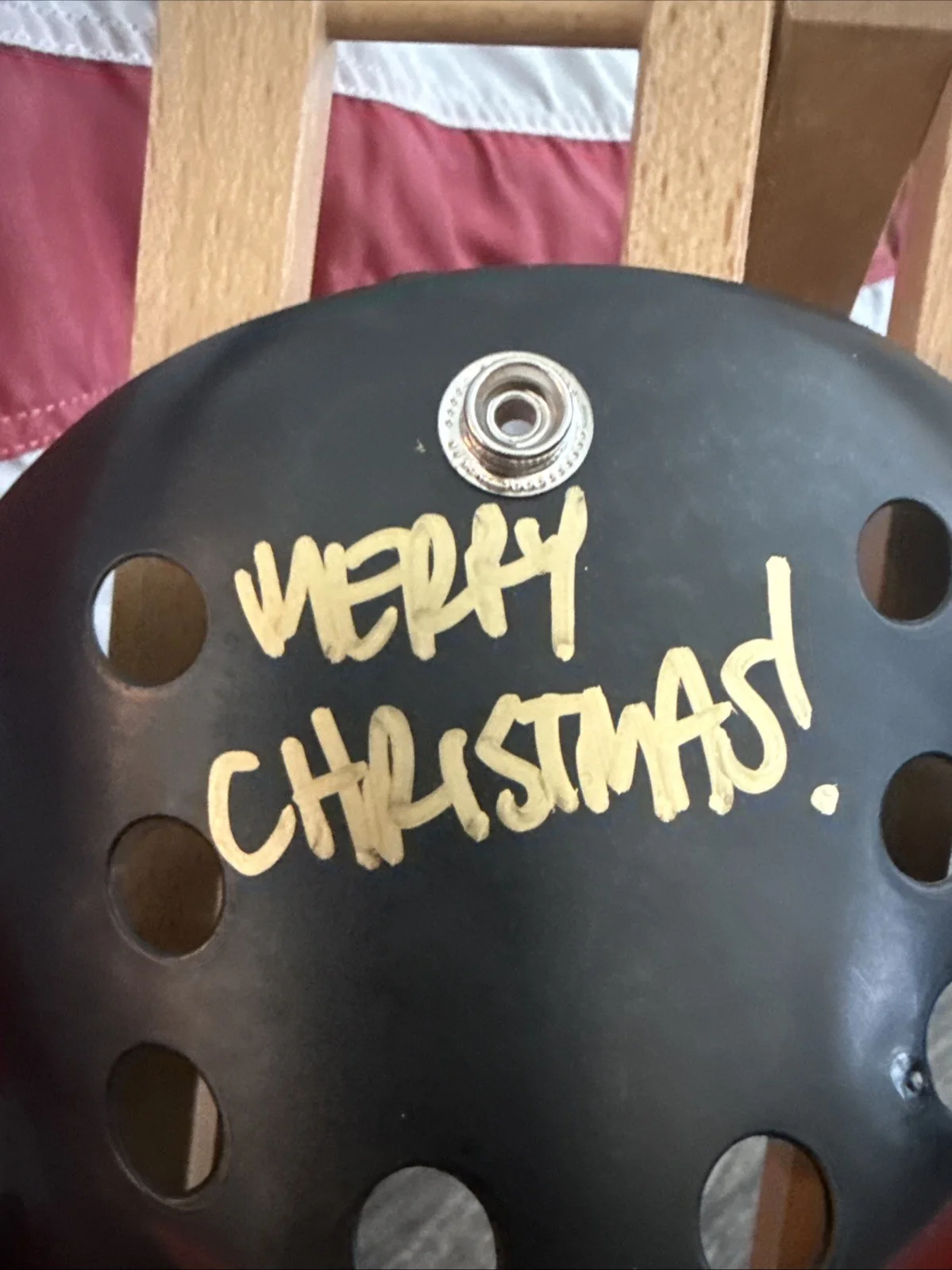 Ari Lehman — Ari Lehman Signed Black Hockey Mask Friday the 13th Gold Ink Beckett COA, изображение 3
